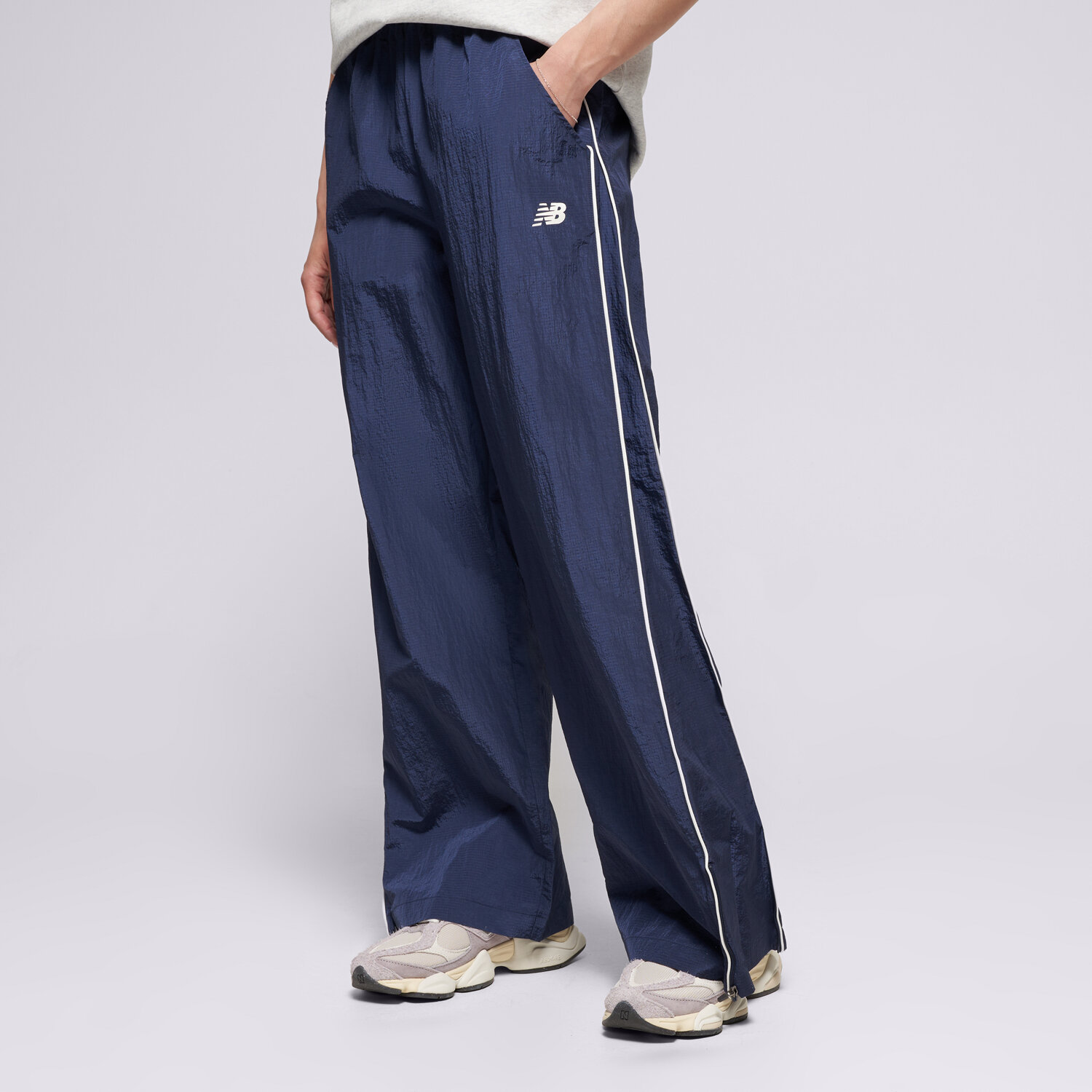 Damen Hosen NEW BALANCE HOSE SPORT LEGACY PANT WB61Z1E6NNY Dunkelblau
