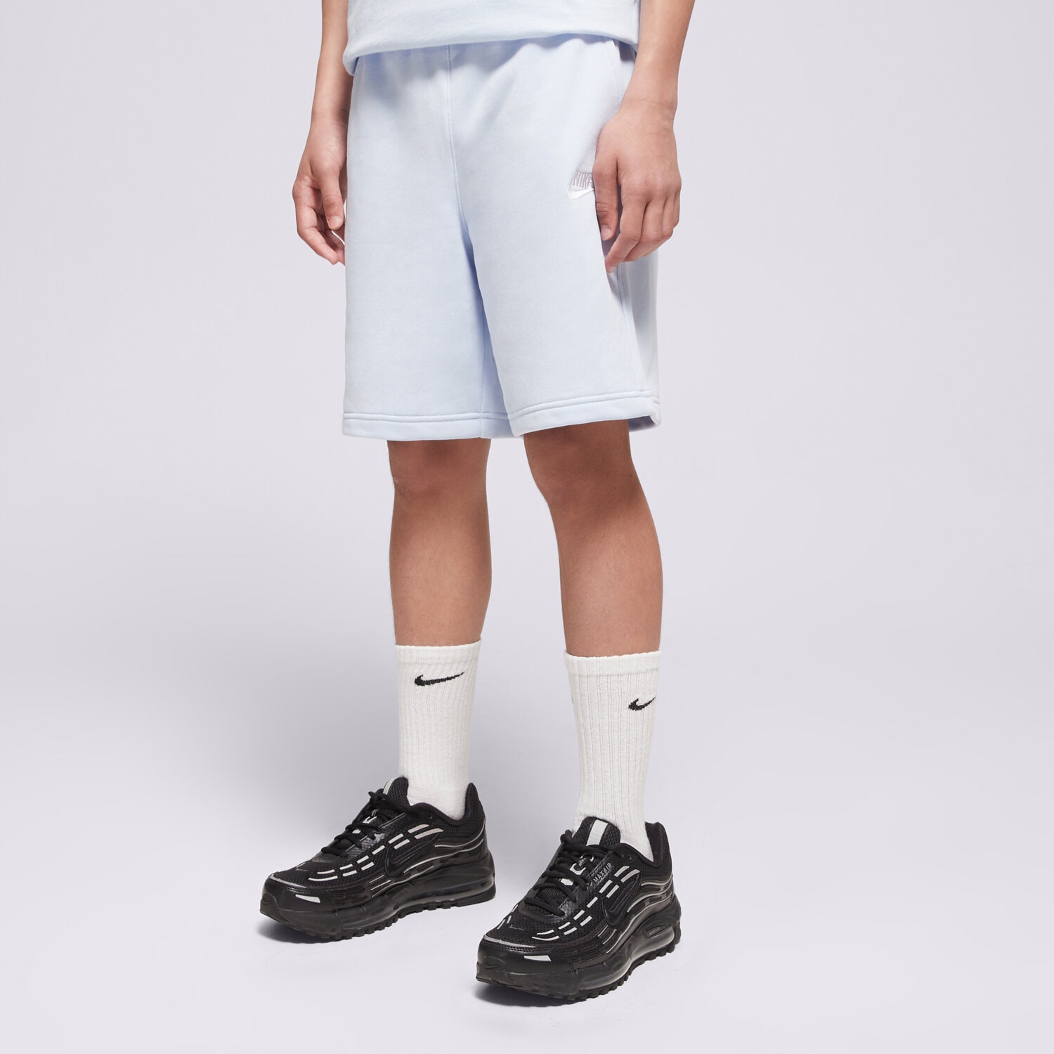Kinder NIKE SHORTS K NSW CLUB FT SHORT LBR BOY FD3015-408 Blau