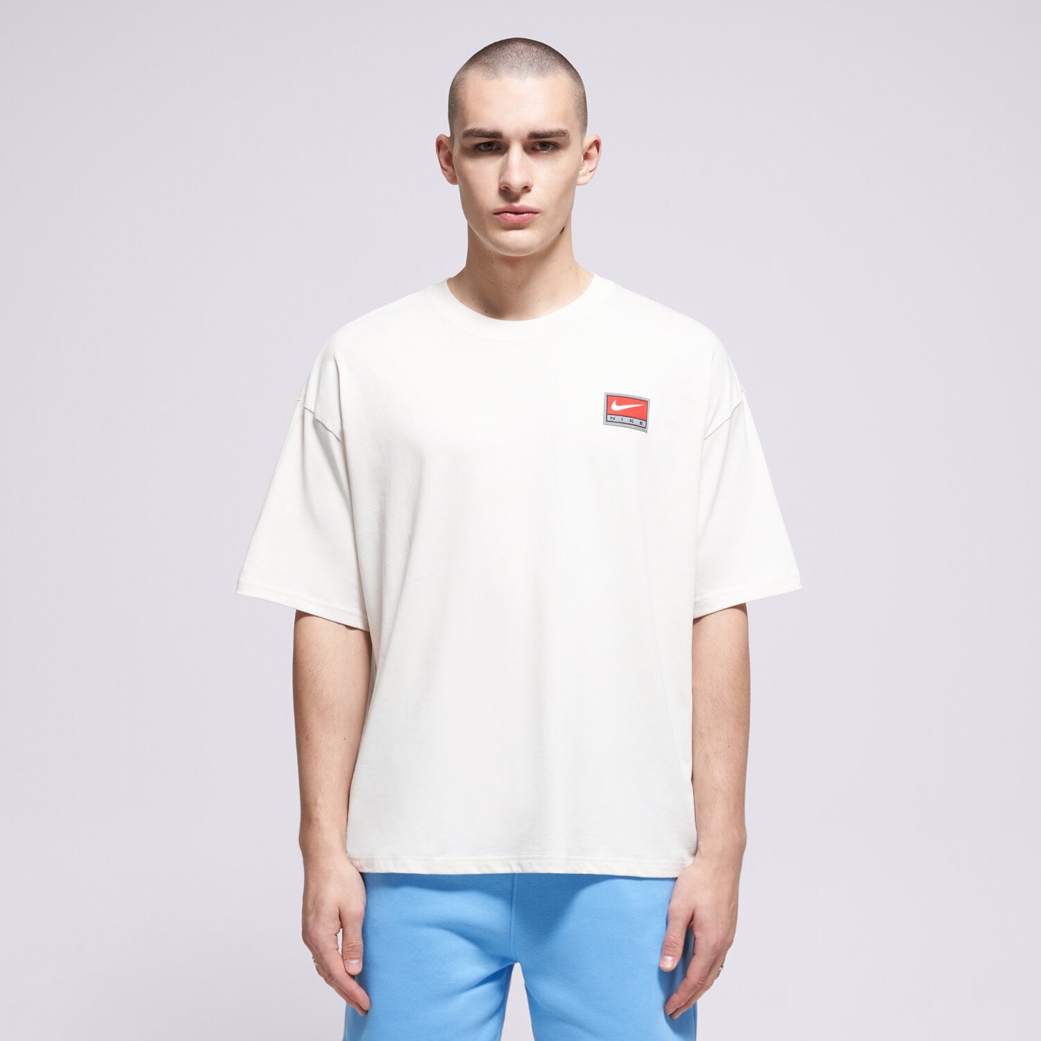 Herren T-Shirt NIKE T-SHIRT M NL SS BOXY KNIT TOP II4379-030 Beige