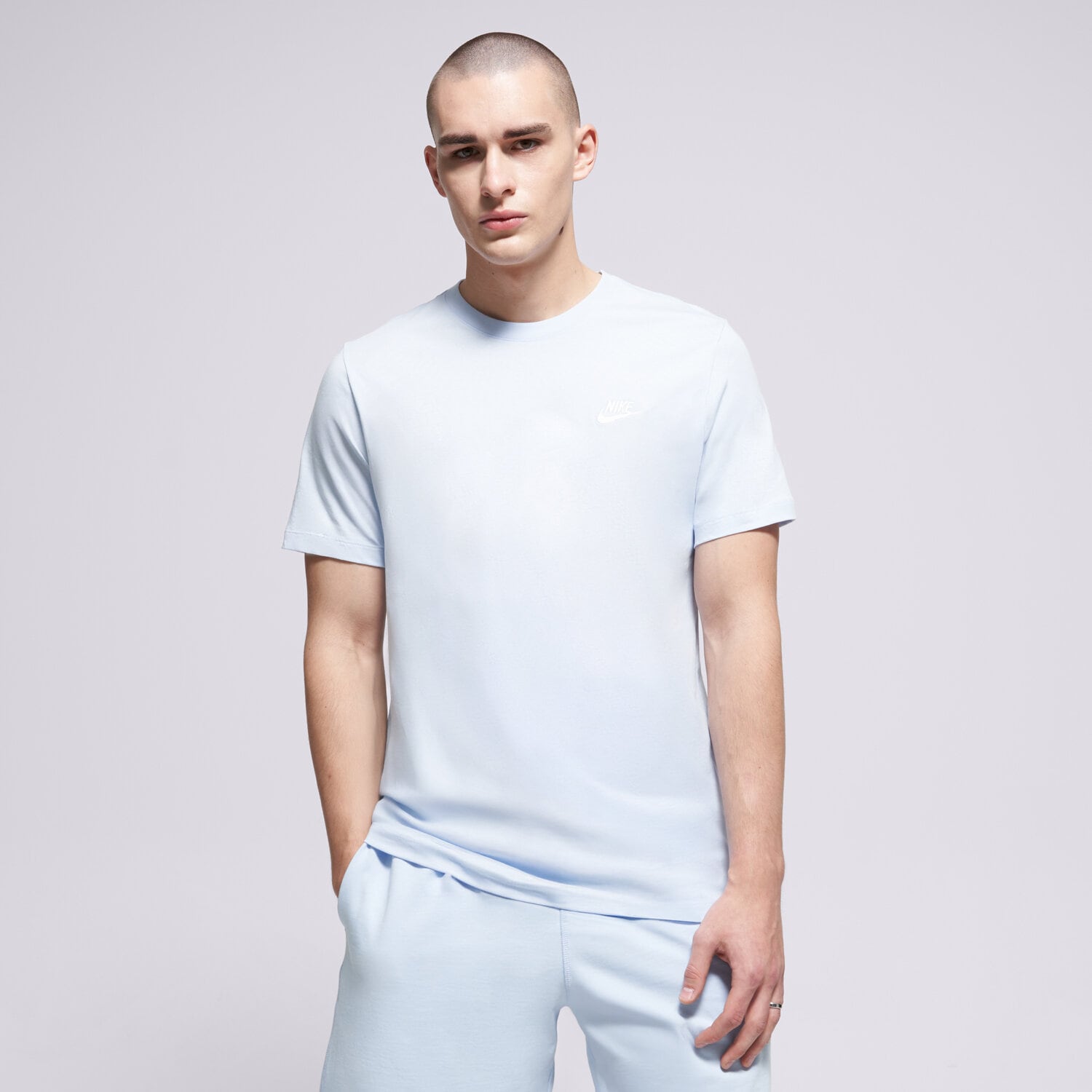 Herren T-Shirt NIKE T-SHIRT SPORTSWEAR CLUB AR4997-408 Blau
