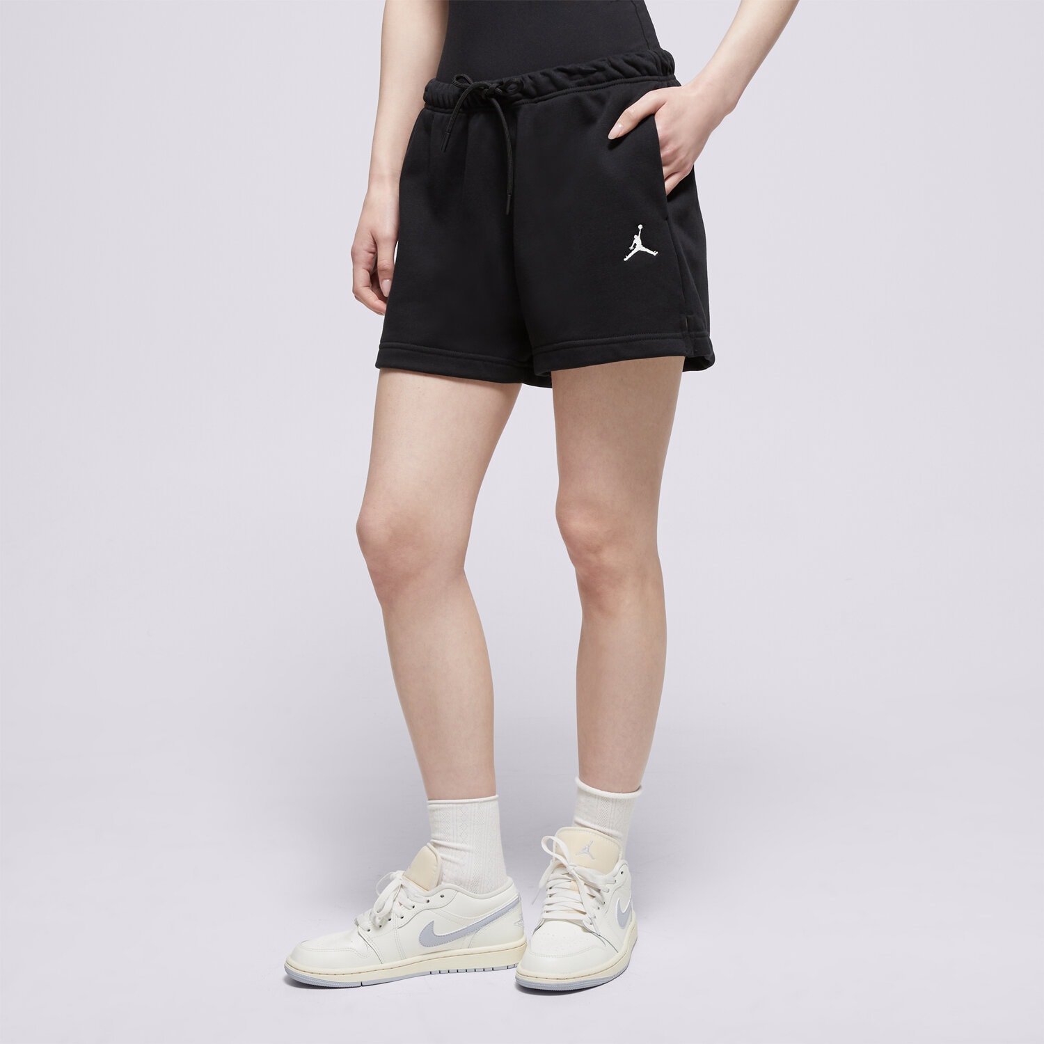 Damen Shorts JORDAN SHORTS W J BRK FLC FT SHORT 24 HJ1365-010 Schwarz
