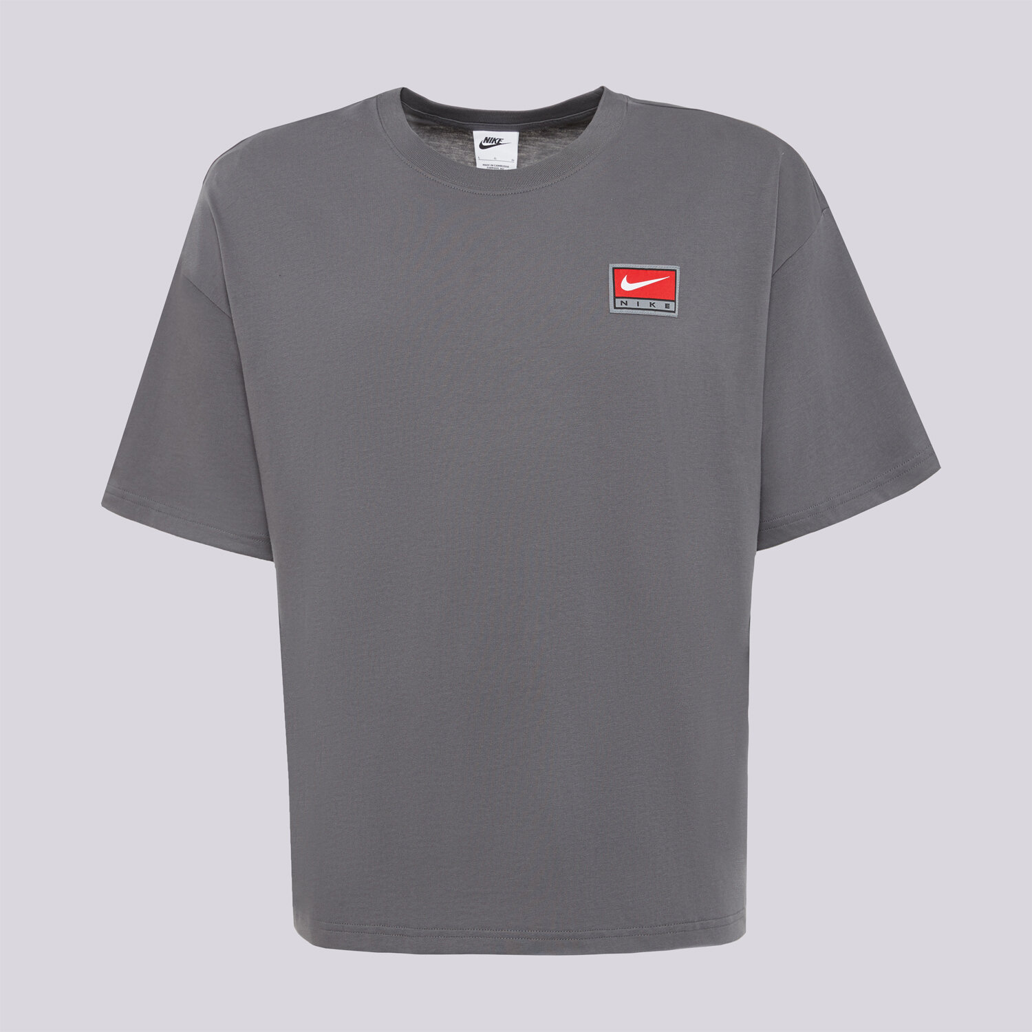 Herren T-Shirt NIKE T-SHIRT M NL SS BOXY KNIT TOP II4379-068 Grau