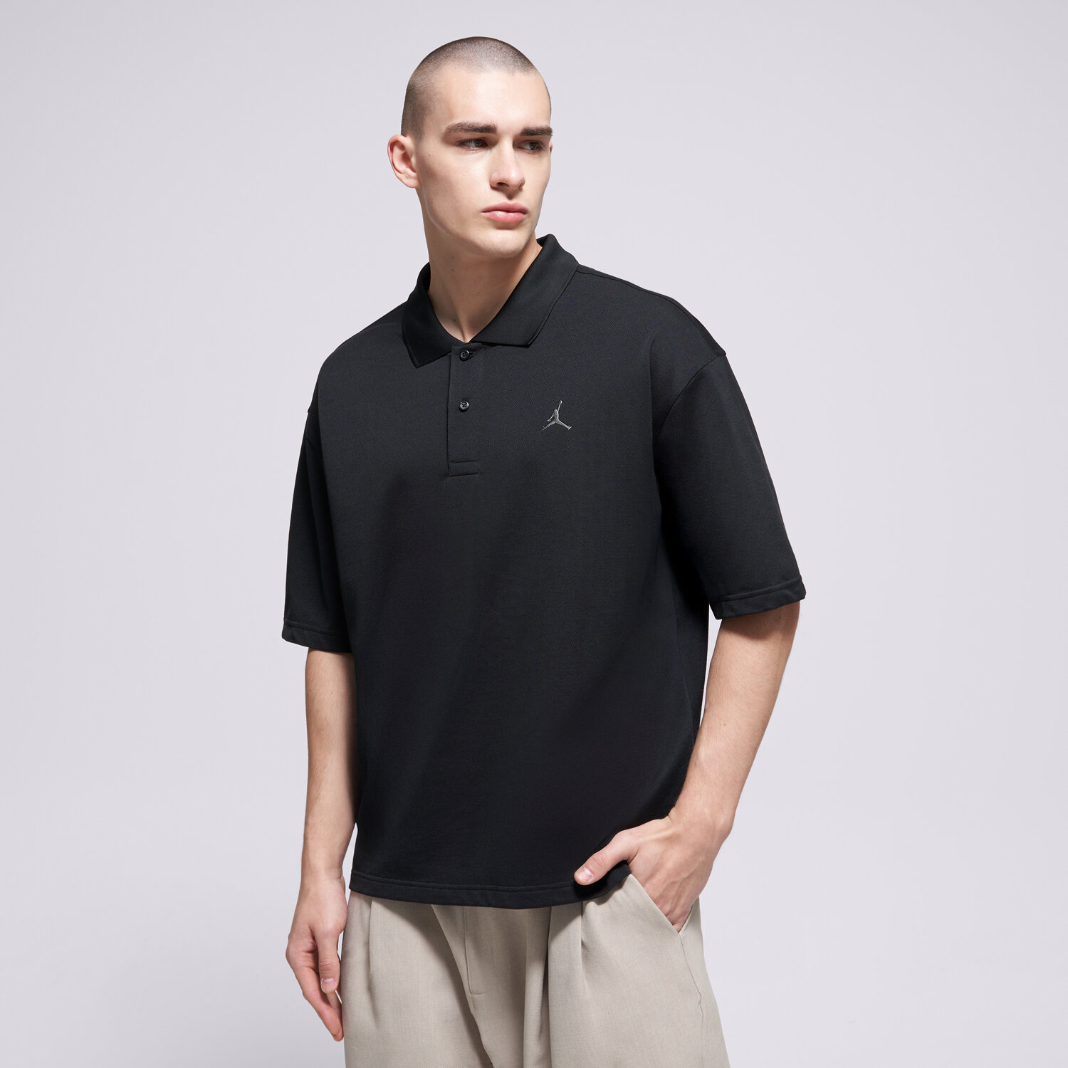Herren Polo-Shirt JORDAN POLO M J BRK POLO TOP IB1041-010 Schwarz