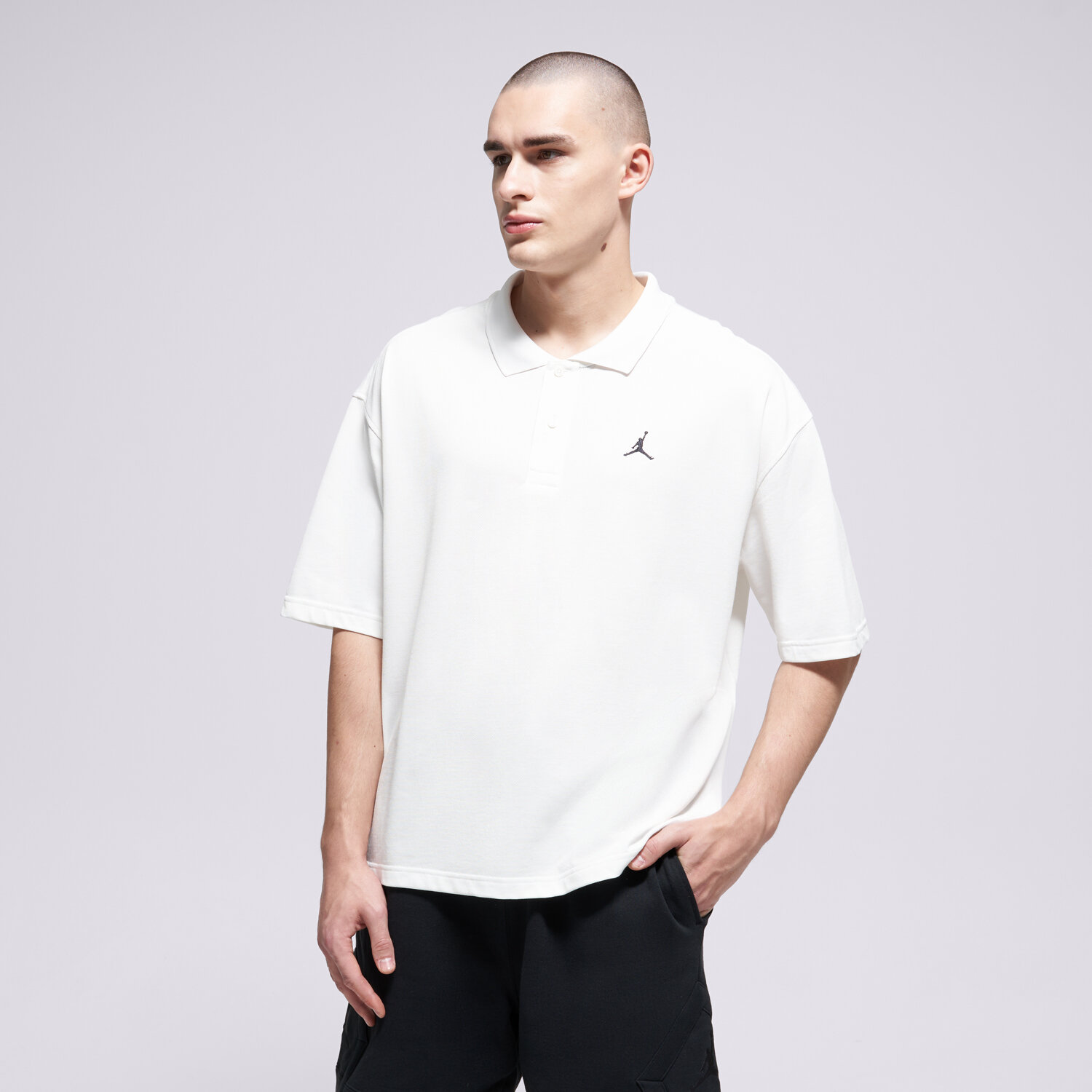 Herren Polo-Shirt JORDAN POLO M J BRK POLO TOP IB1041-100 Weiß