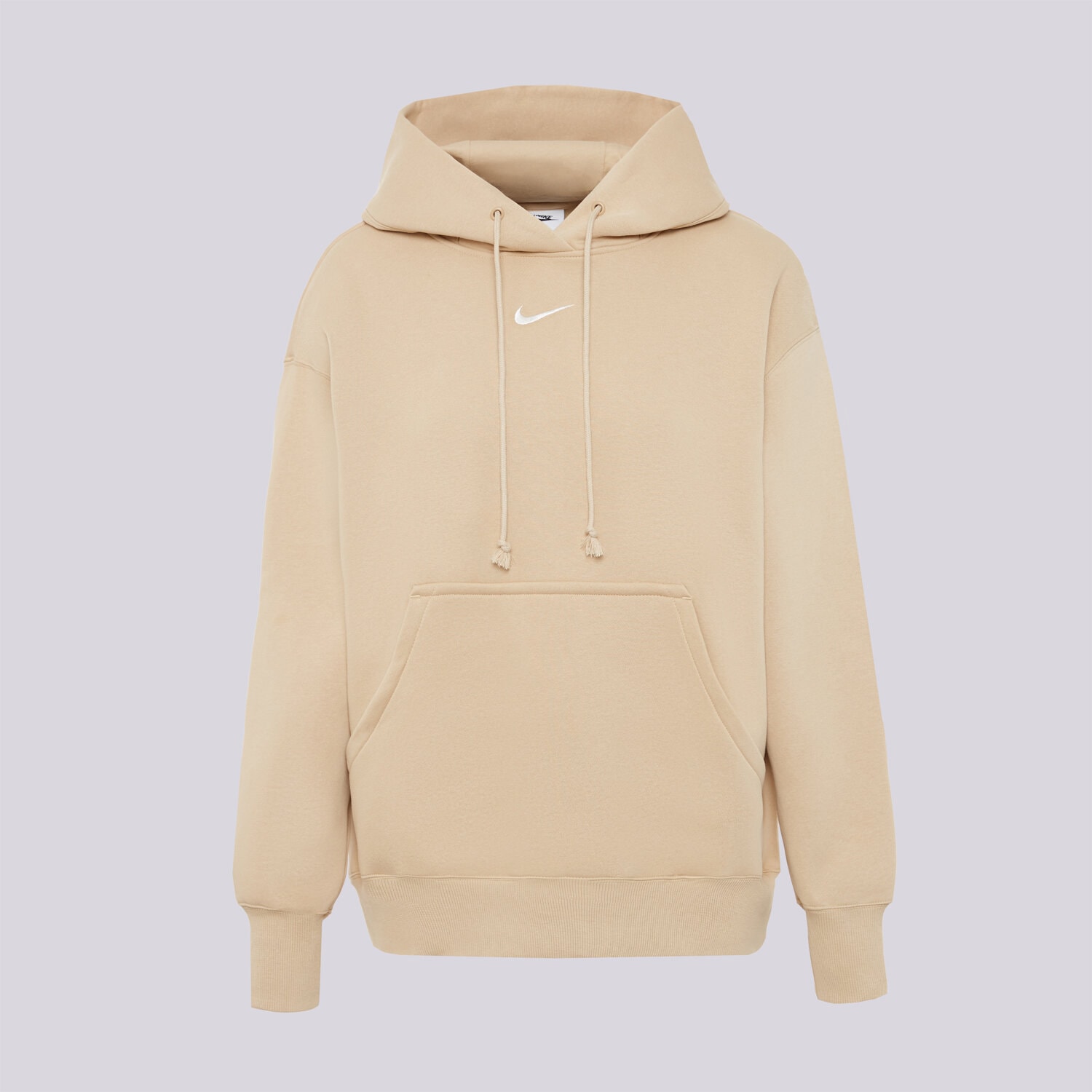 Damen NIKE HOODIE W NSW PHNX FLC OS PO HOODIE DQ5860-286 Beige
