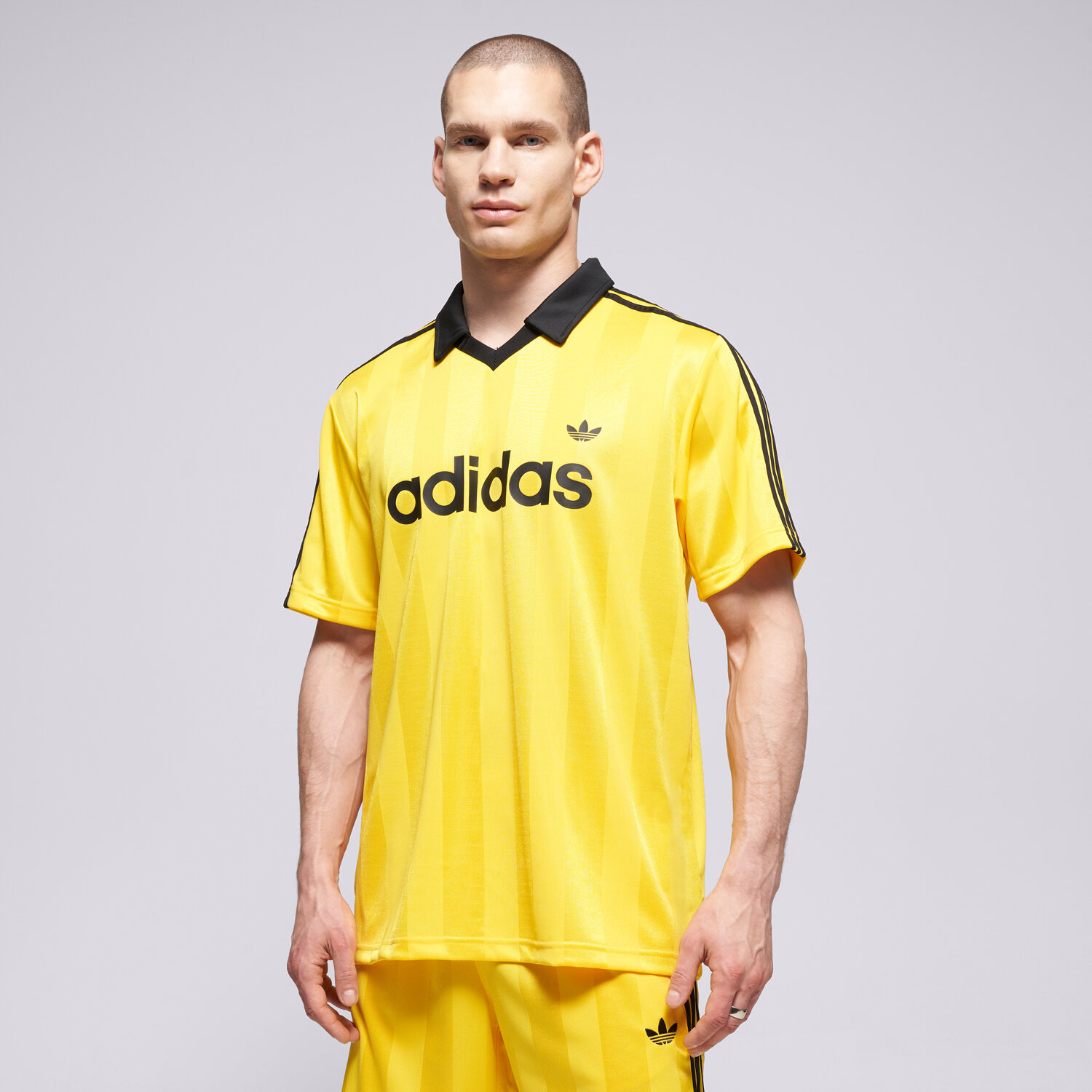 Herren T-Shirt ADIDAS T-SHIRT JSY KE3581 neon gelb
