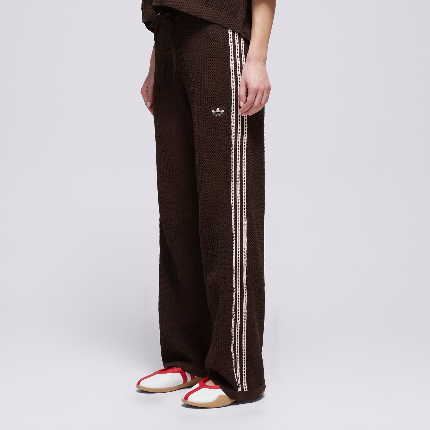 Damen Hosen ADIDAS HOSE CROCHET TP KE0201 Braun