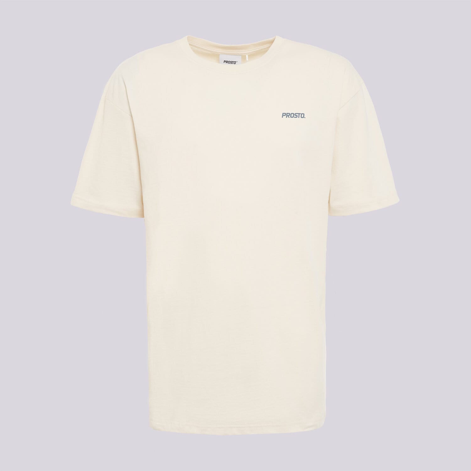 Herren T-Shirt PROSTO T-SHIRT BLAC OFF WHITE KL262MTEE1021 Weiß