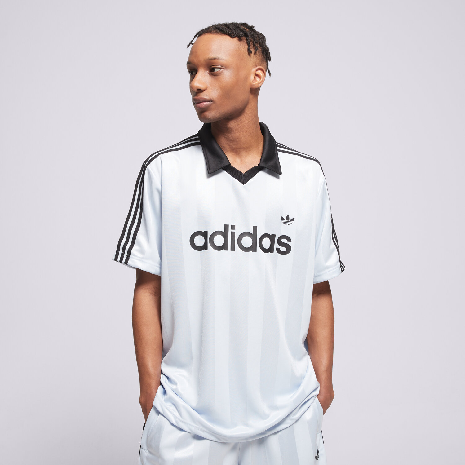 Herren T-Shirt ADIDAS T-SHIRT JSY KE2453 Blau