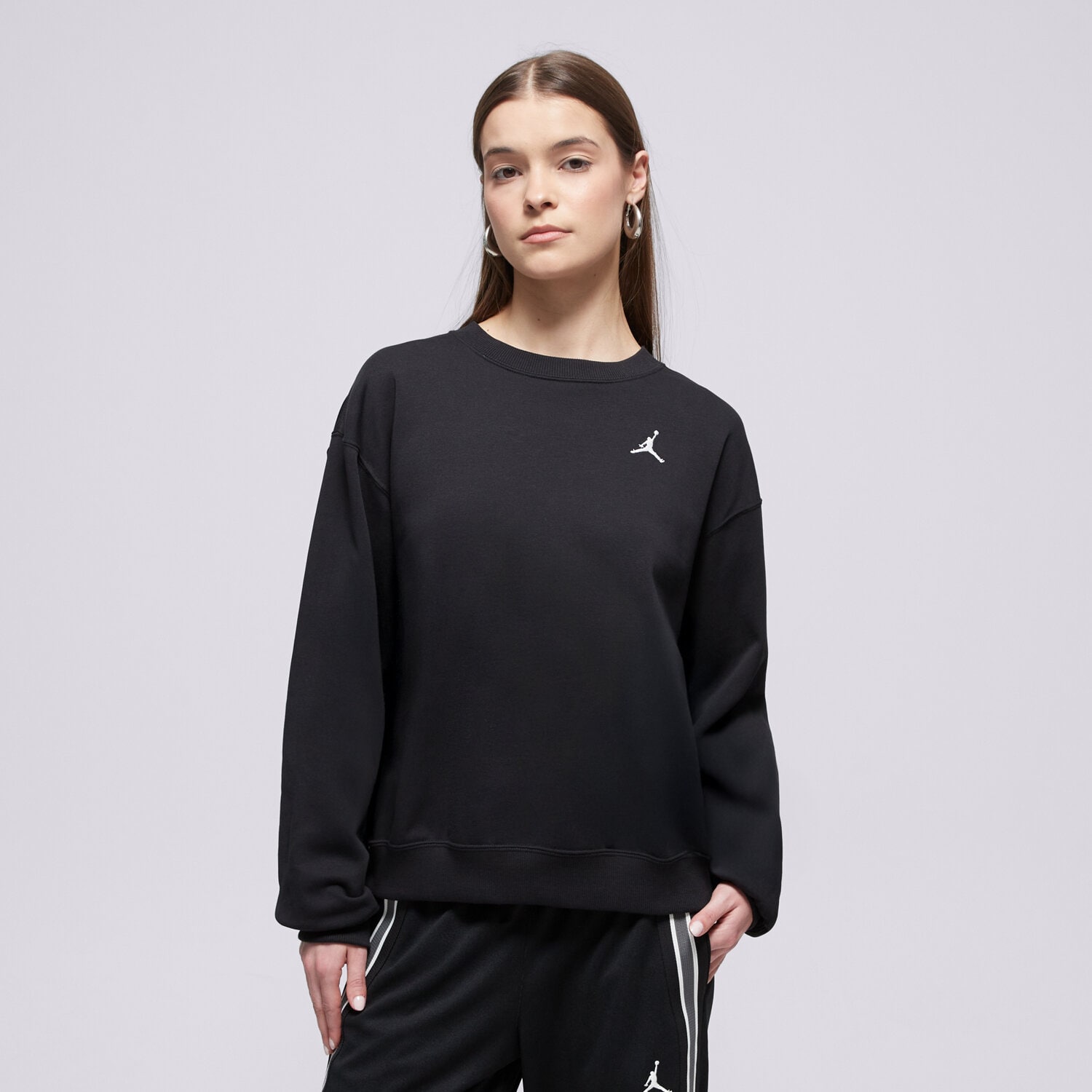 Damen JORDAN SWEATSHIRT W J BRK FLC FT CREW 24 HJ1353-010 Schwarz