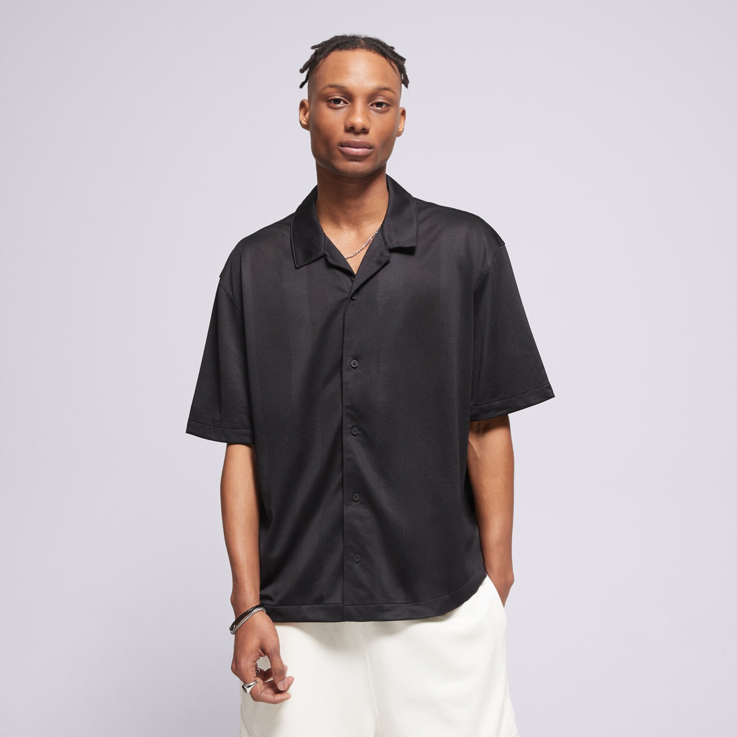 Herren Hemd JORDAN HEMD M J BRK FSTVL BTN DWN TOP IF1957-010 Schwarz