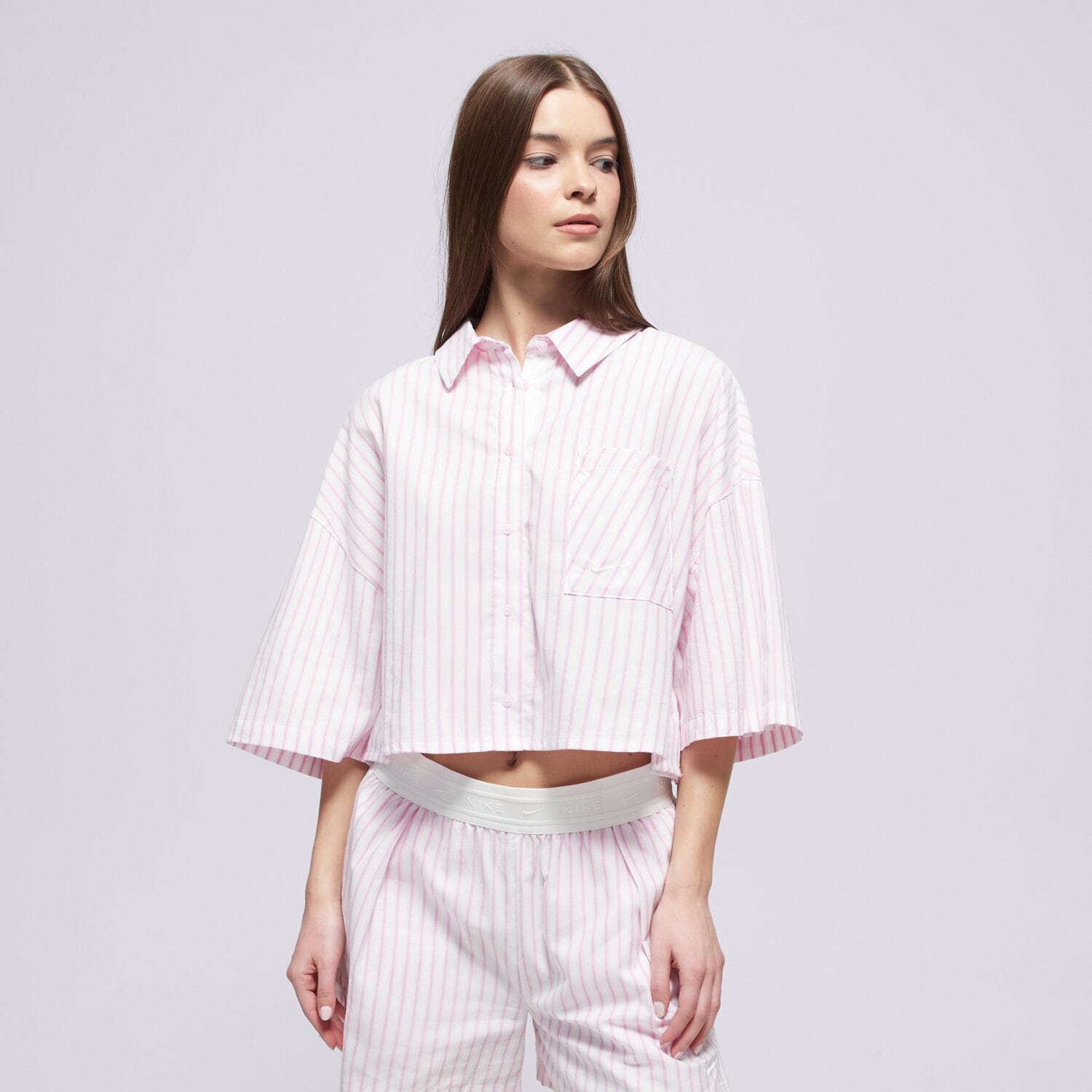 Damen T-Shirt NIKE HEMD CHILL POPLIN II4228-503 Rosa