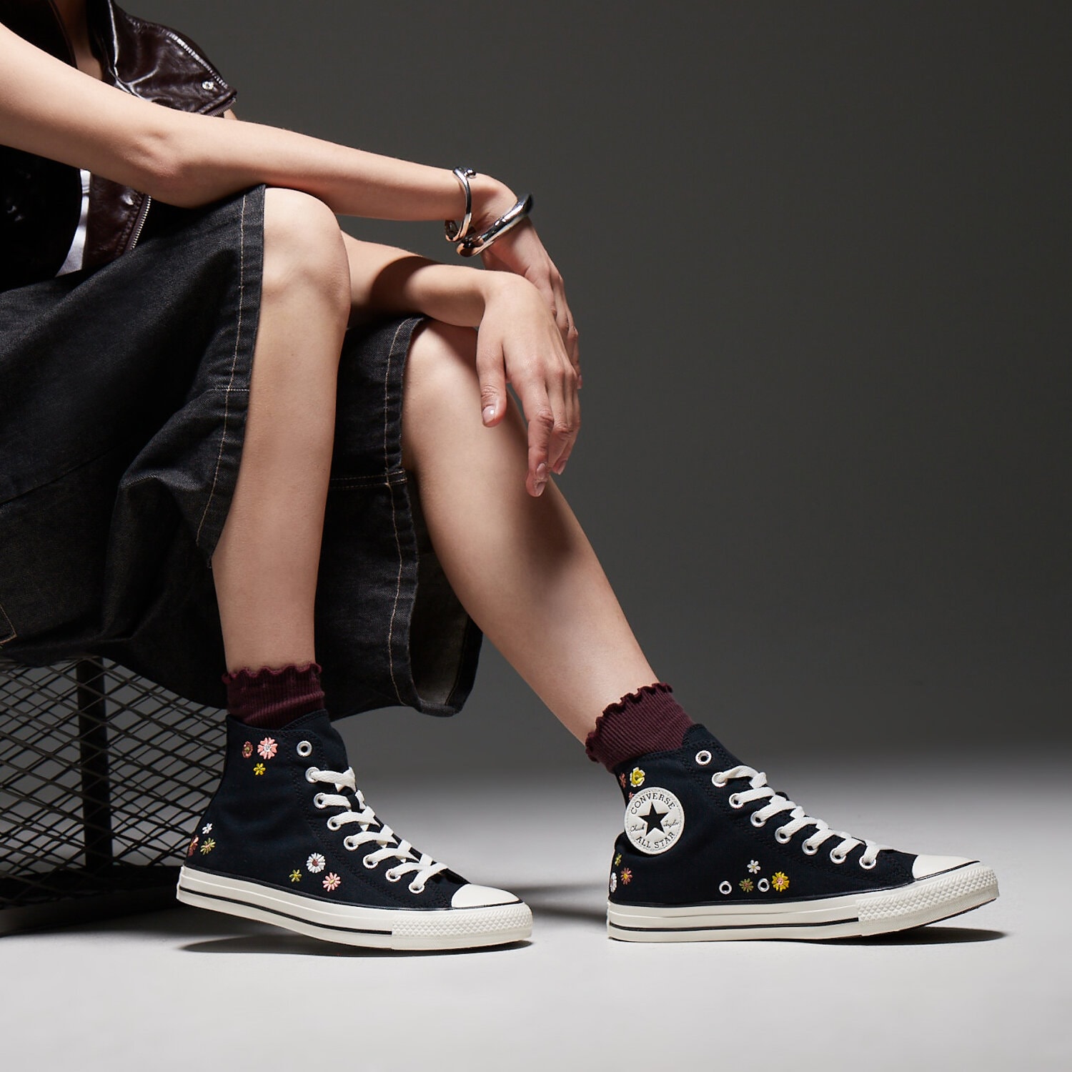 Converse Chuck Taylor All Star Embroidered Florals 'Black' — foto 2