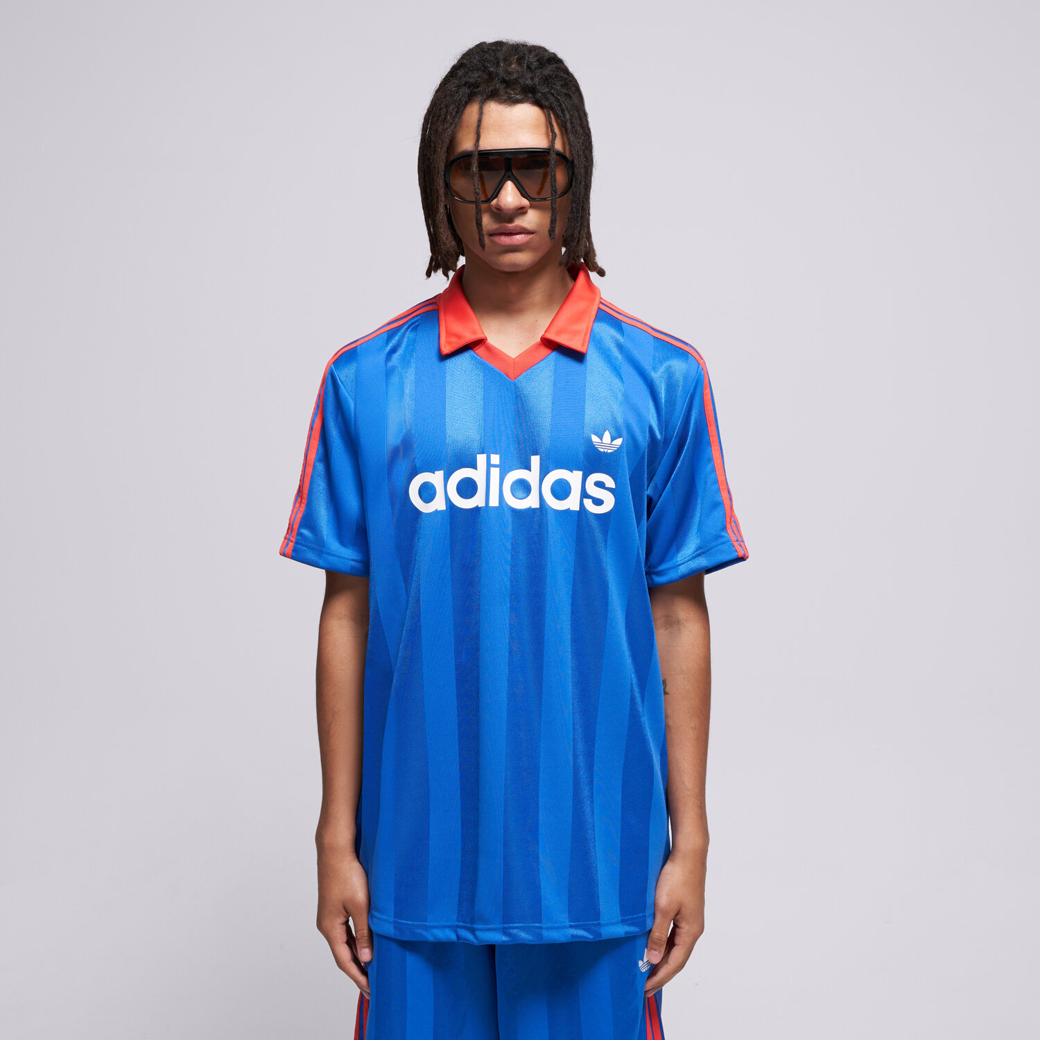 Herren T-Shirt ADIDAS T-SHIRT JSY KE3579 Blau