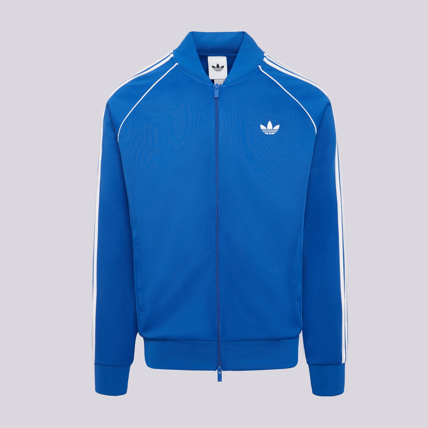 Herren ADIDAS SWEATSHIRT MIT REIßVERSCHLUSS SST TT KE1669 Blau