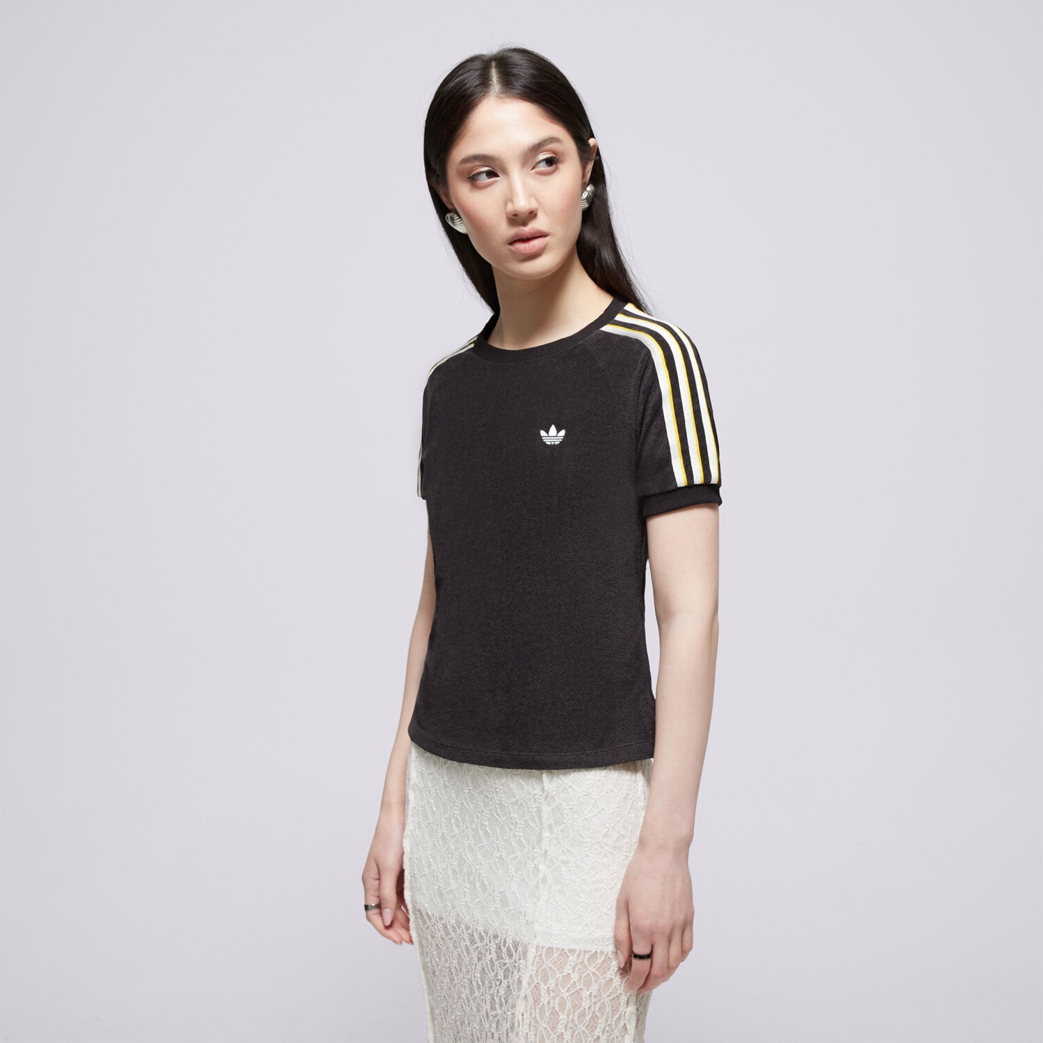 Damen T-Shirt ADIDAS T-SHIRT TT CALI TEE KD1412 Schwarz