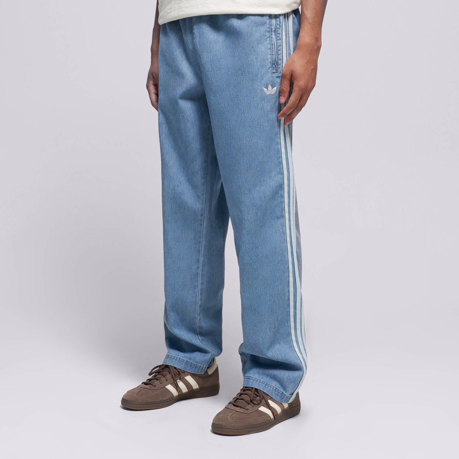 Herren Hosen ADIDAS HOSE DENIM KX1195 Blau