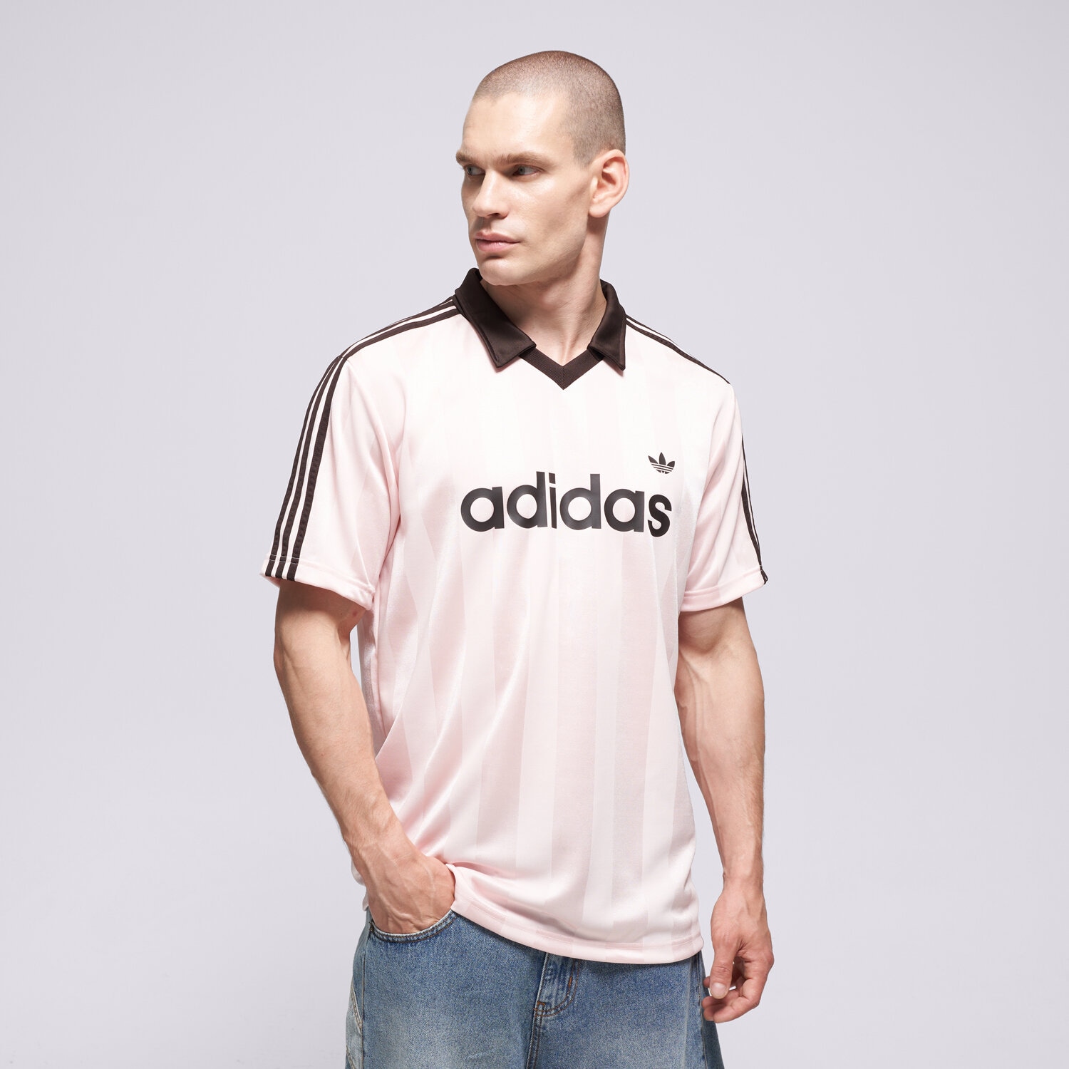 Herren T-Shirt ADIDAS T-SHIRT JERSEY KE3580 Rosa