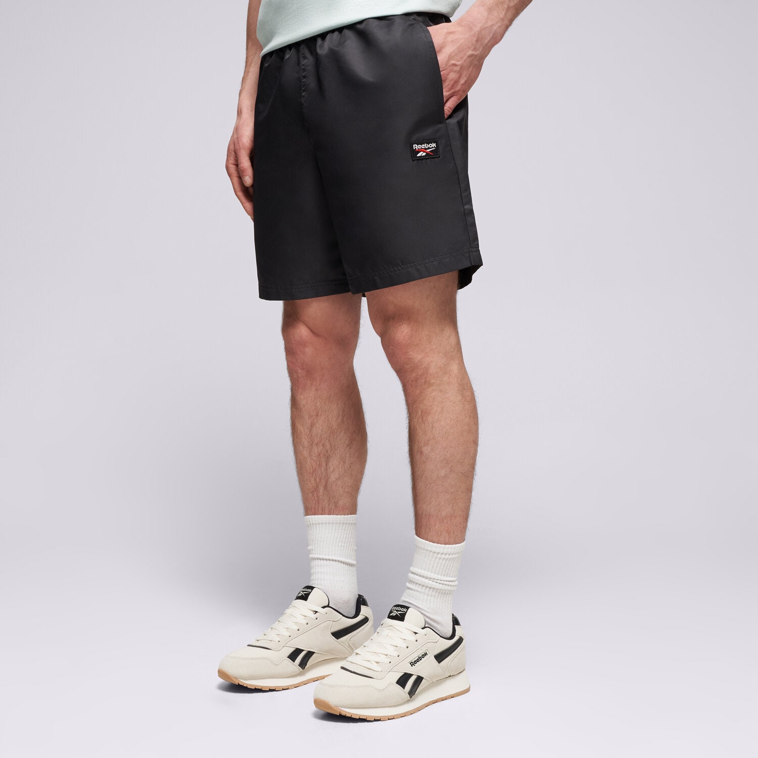 Herren Shorts REEBOK SHORTS LANDON MICROFIBRE SHORT 100240038 Schwarz