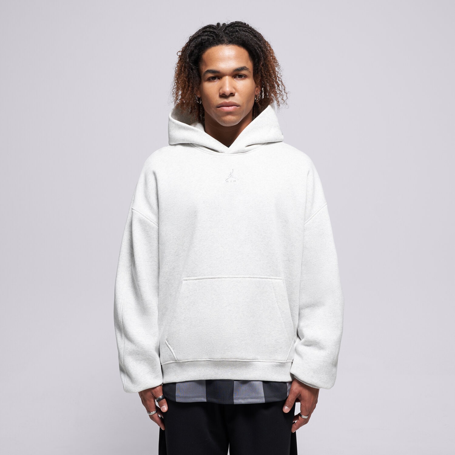 Herren JORDAN HOODIE M J BRK OVZ FLC PO BB IM8911-054 Grau