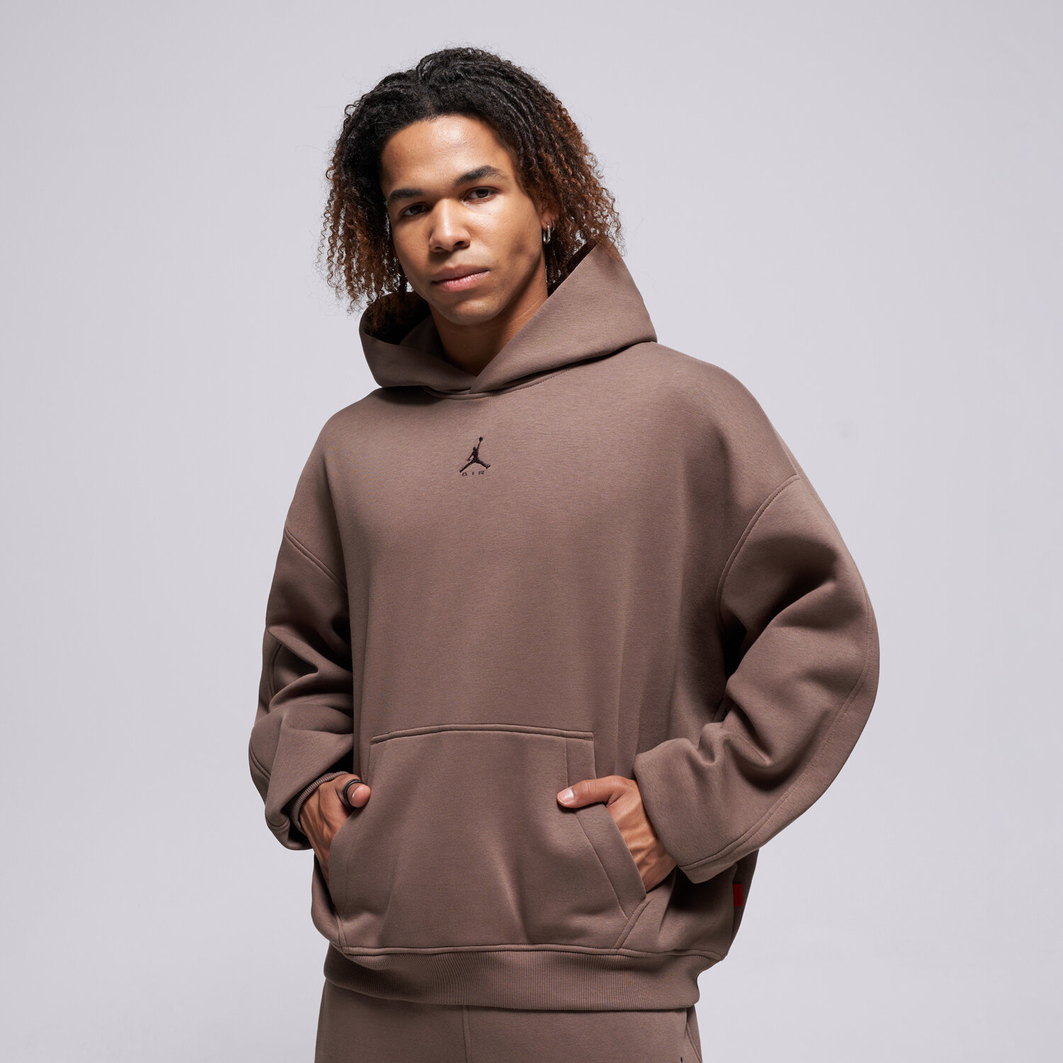 Herren JORDAN HOODIE M J BRK OVZ FLC PO BB IM8911-274 Braun