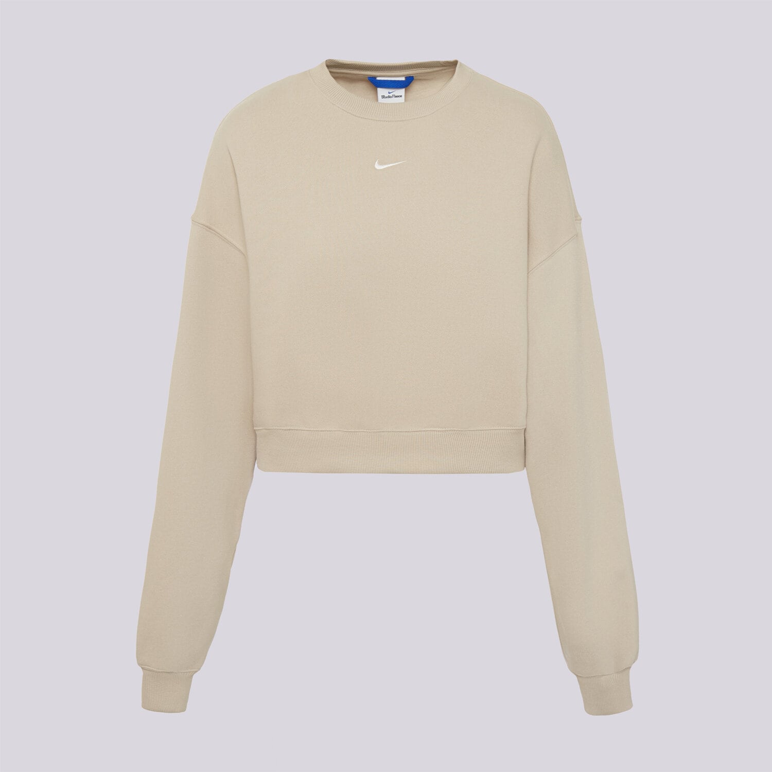 Damen NIKE SWEATSHIRT W NK STDO FLC MW OS CROP IM8497-236 Blau