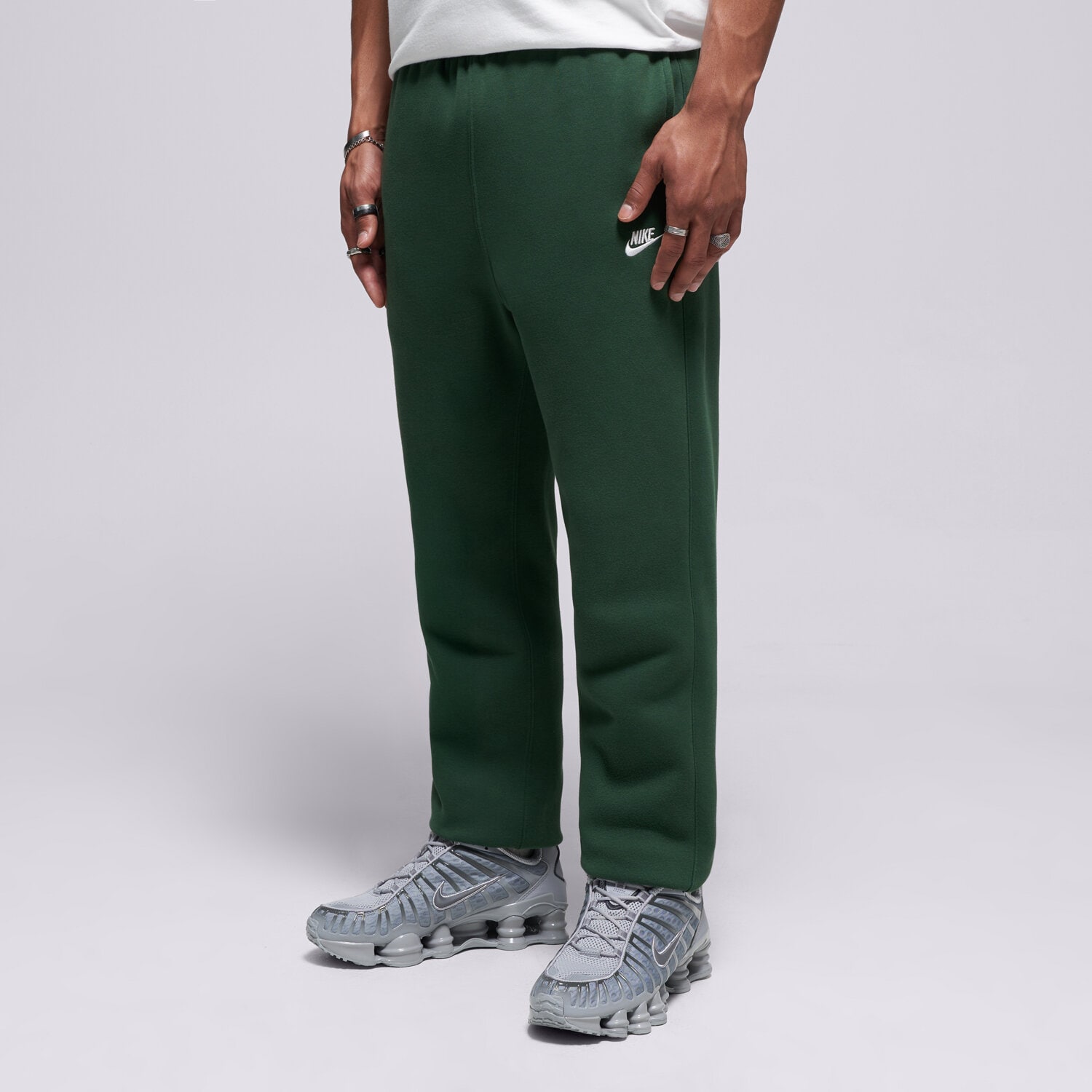 Herren Hosen NIKE HOSE M NK CLUB BB JOGGER FN3787-323 Grün