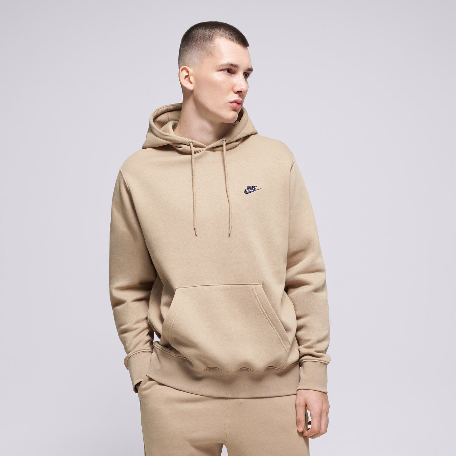 Herren NIKE HOODIE M NK CLUB BB PO HOODIE FN3859-298 Beige
