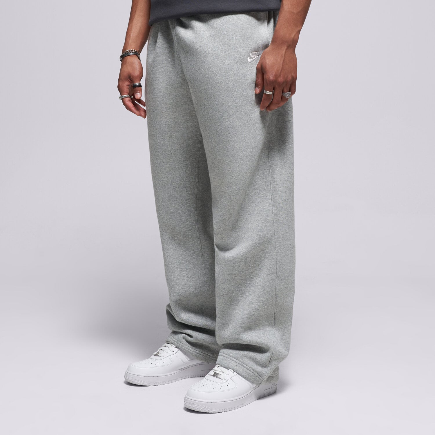 Herren Hosen NIKE HOSE NK CLUB BB BUNGEE IF0488-063 Grau