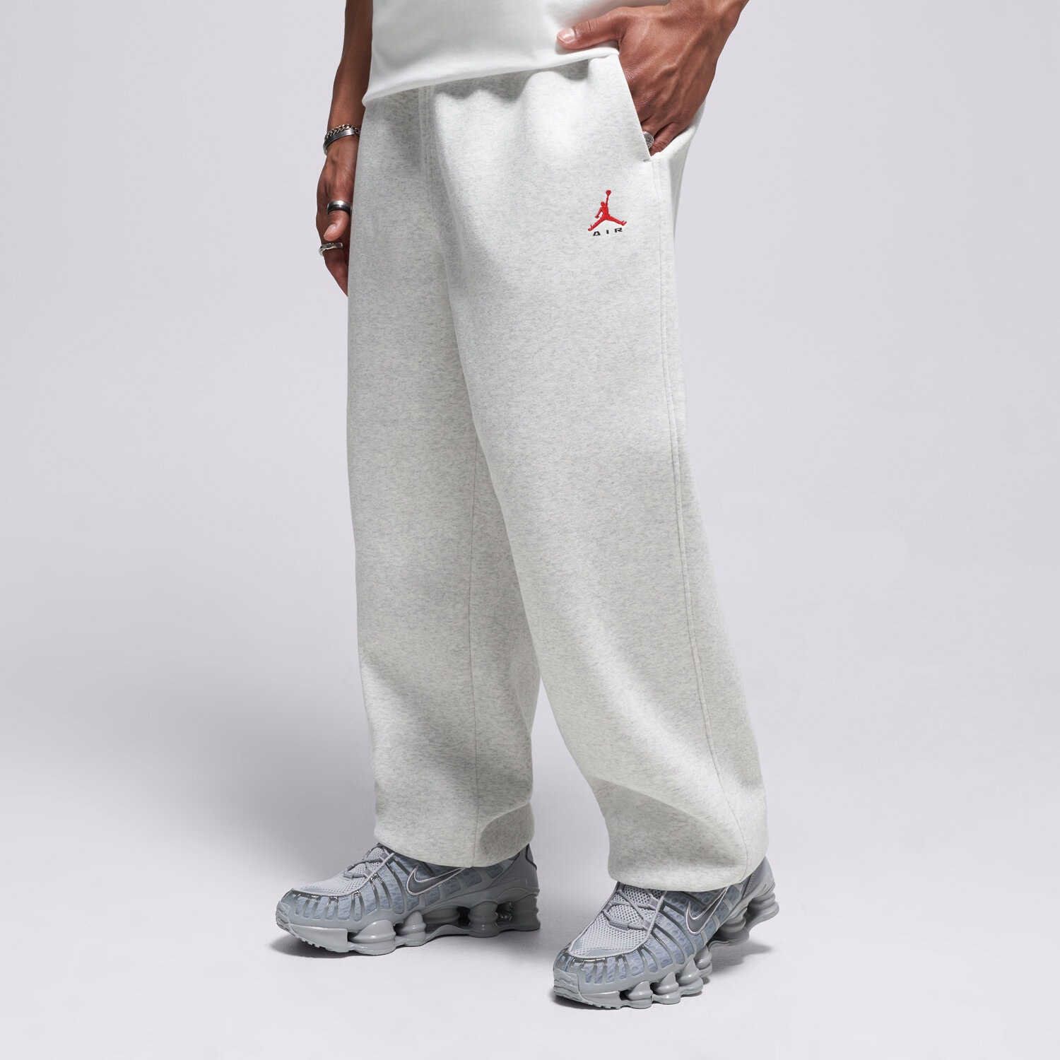 Herren Hosen JORDAN HOSE M J BRK ST FLC CUFF PANT BB IM8906-054 Grau