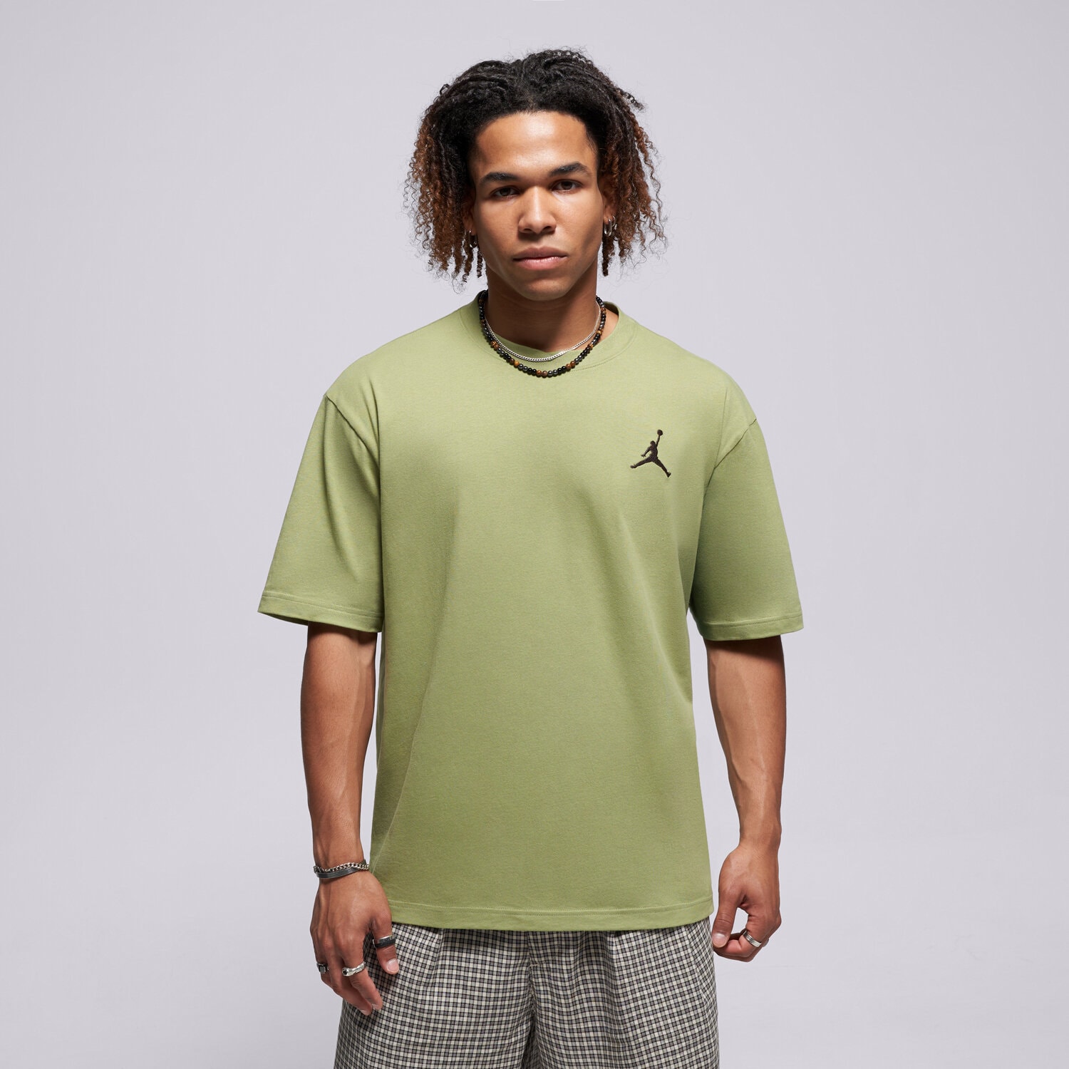 Herren T-Shirt JORDAN T-SHIRT M J JUMPMAN EMB SS CREW IF5566-335 Grün
