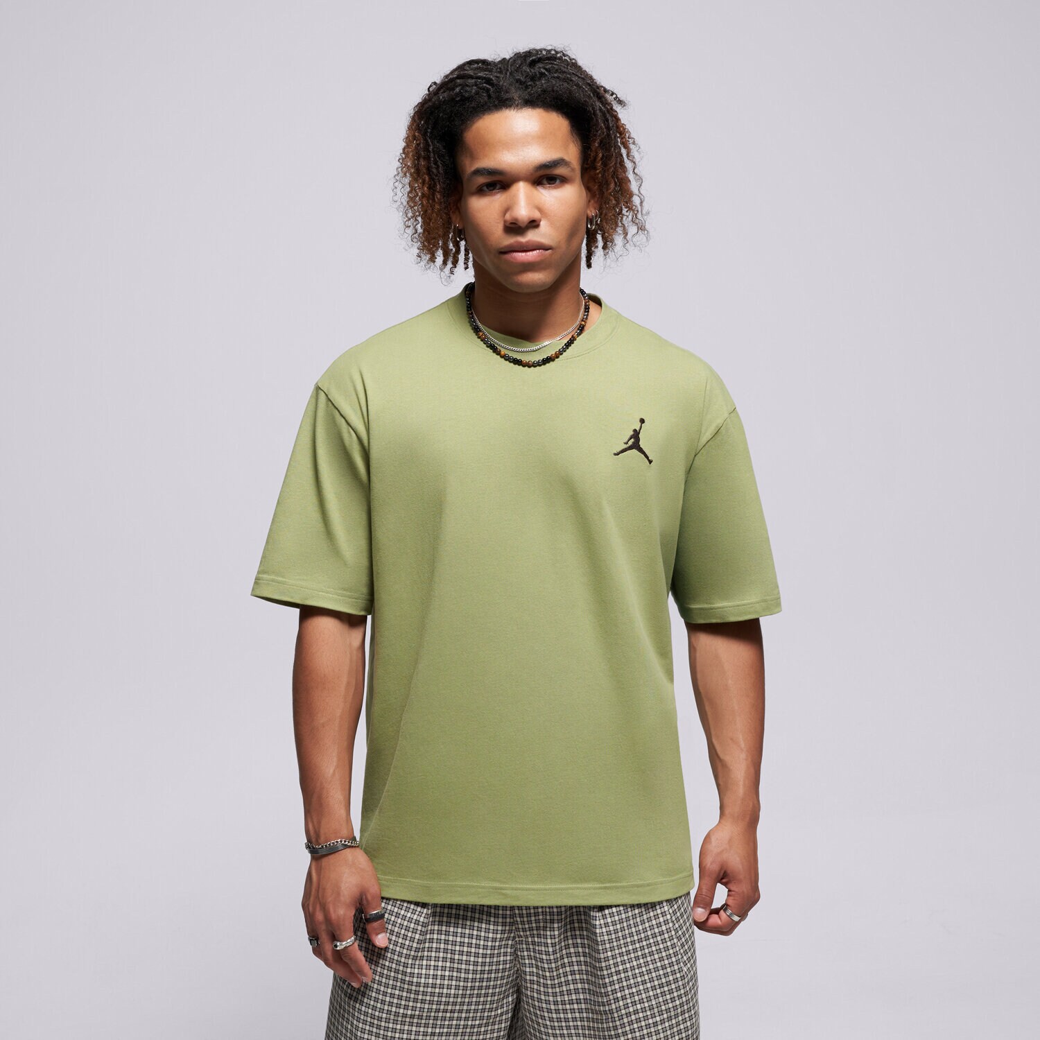 Herren T-Shirt JORDAN T-SHIRT M J JUMPMAN EMB SS CREW IF5566-335 Grün