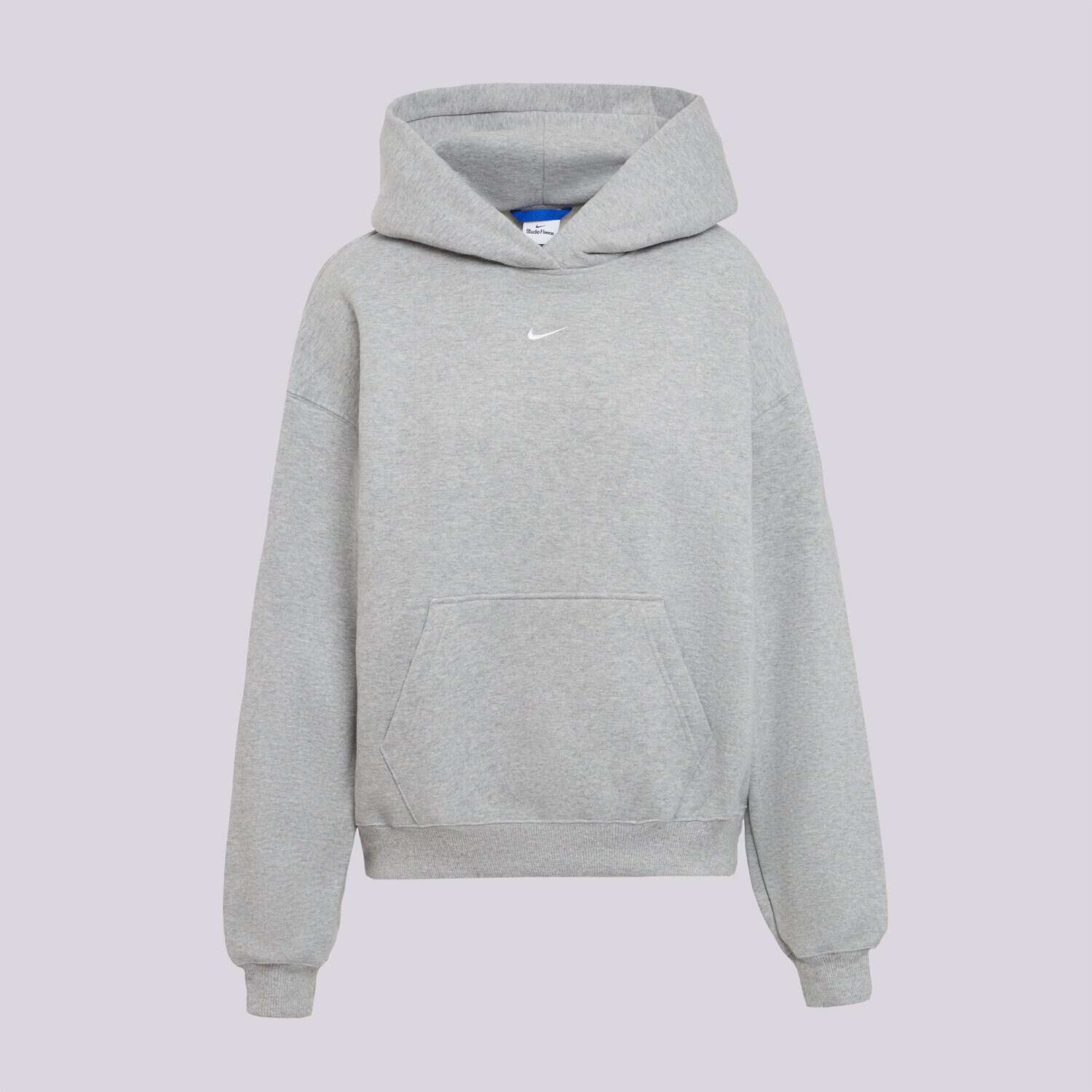 Damen NIKE HOODIE W NK STDO FLC OS PO HDY IM8502-063 Grau
