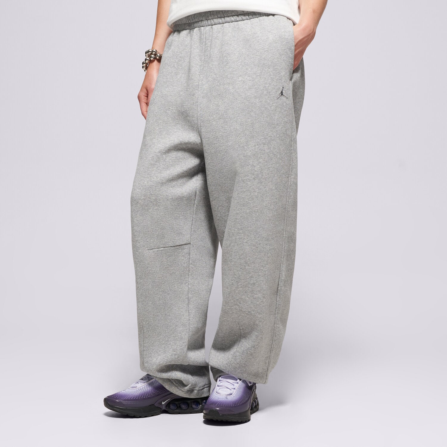 Damen Hosen JORDAN HOSE W J BRK FLC WL PANT BB IM7301-063 Grau