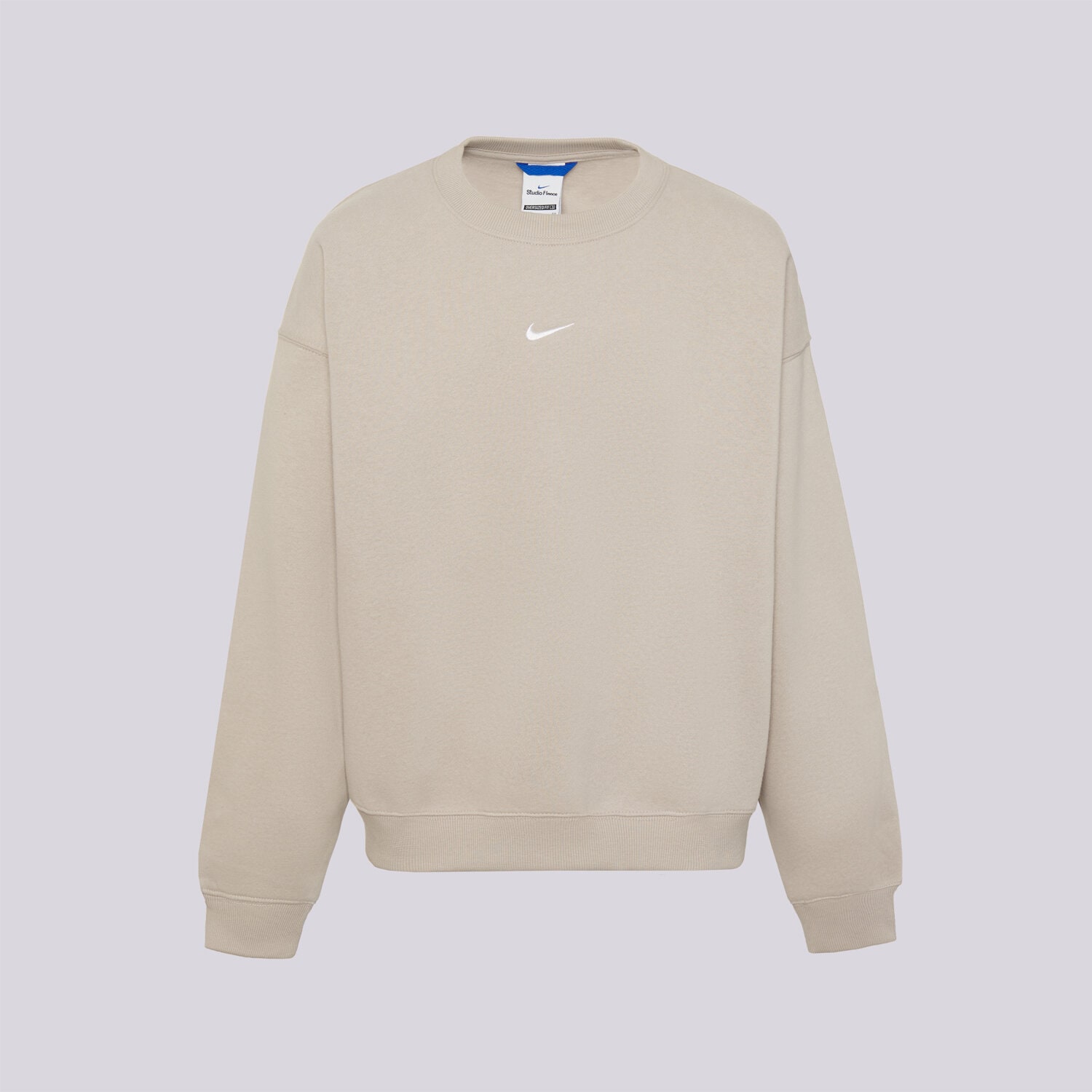 Kinder NIKE SWEATSHIRT G NSW STUDIO FLC BXY OS LBR GIRL IM5098-211 Beige