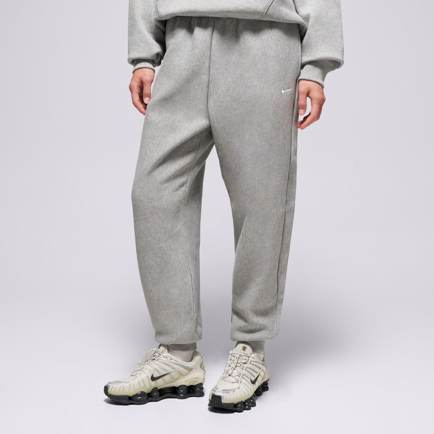 Damen Hosen NIKE HOSE W NK STDO OS JOGGER FLC HVY IO2109-063 Grau