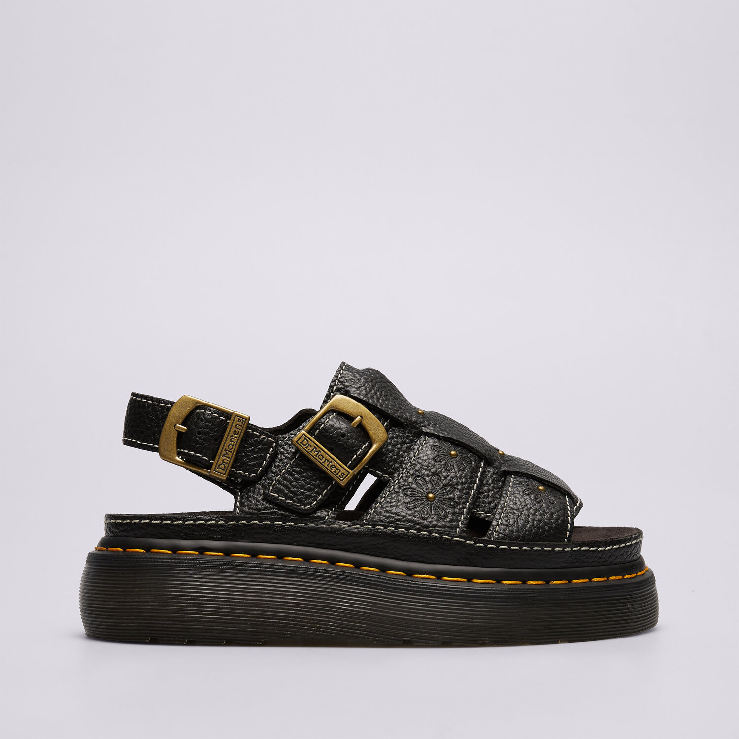 Damen Casual Schuhe DR.MARTENS WRENLIE OPEN FL SANDAL 42337001 Schwarz