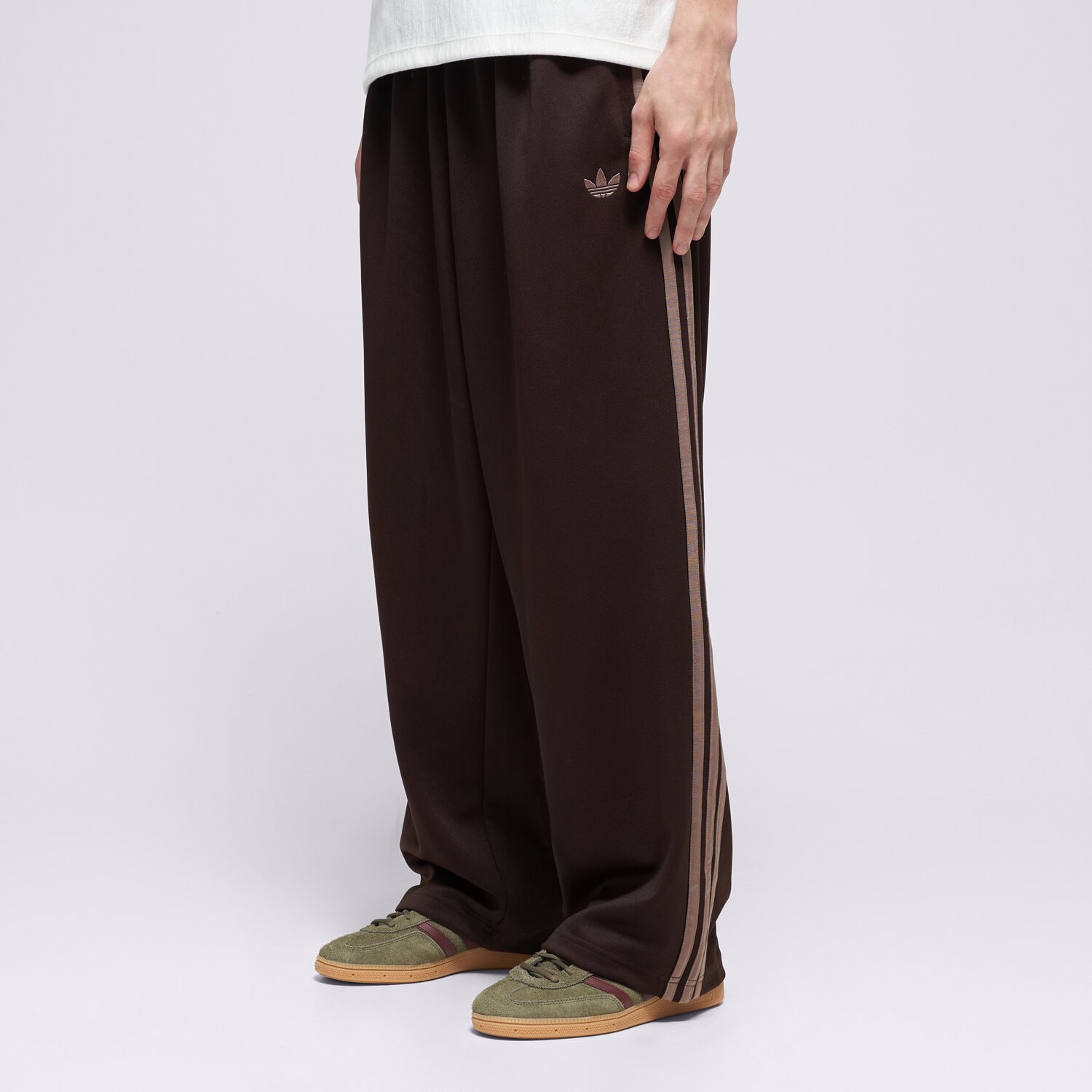 Herren Hosen ADIDAS HOSE LOOSE TP KS4947 Braun