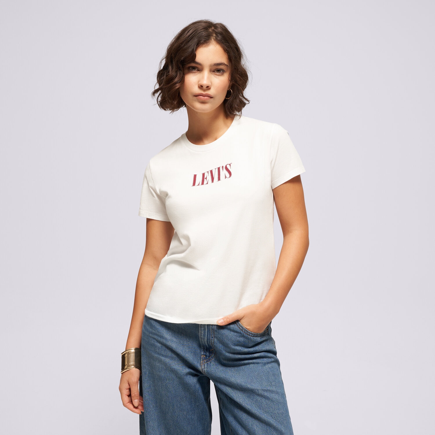 Damen T-Shirt LEVI'S T-SHIRT THE PERFECT TEE 17369-3493 Weiß