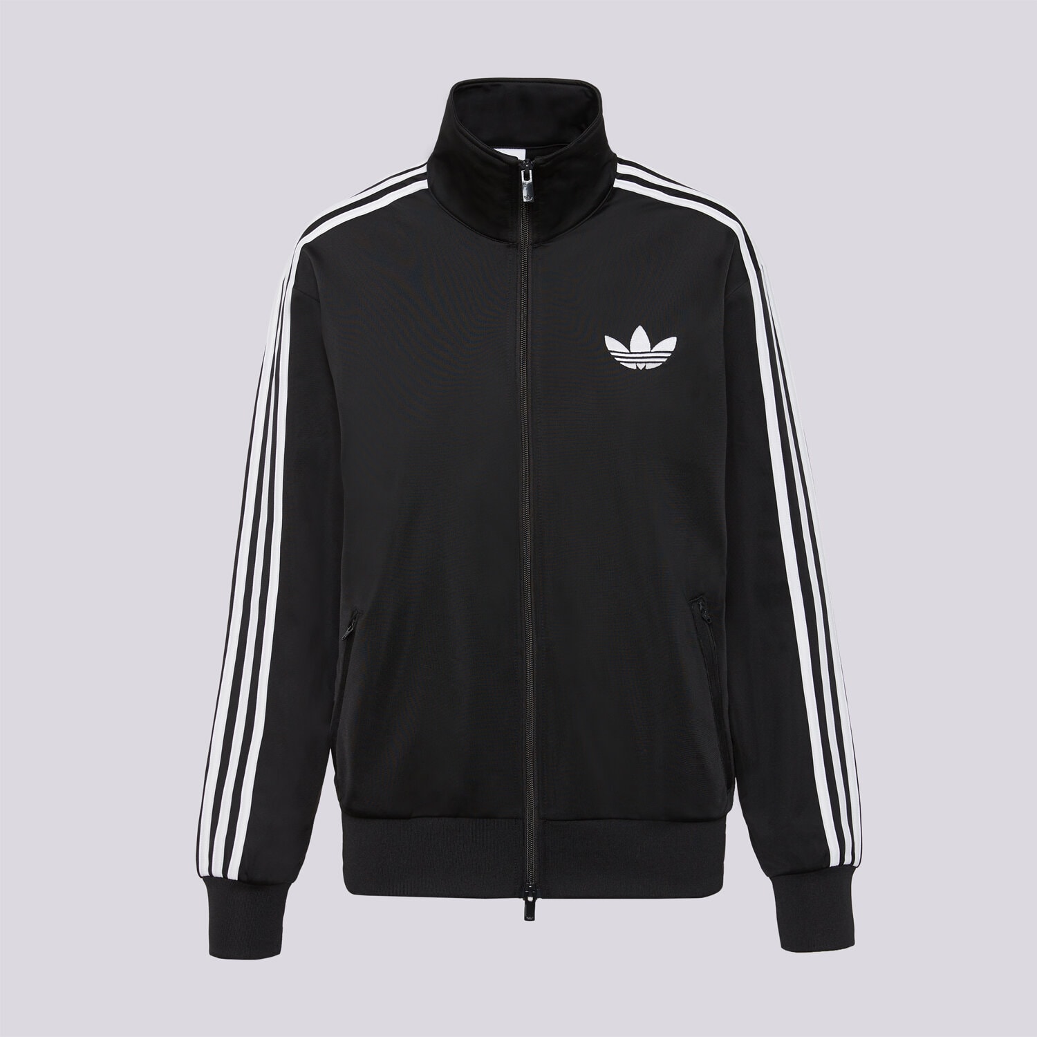 Damen ADIDAS SWEATSHIRT MIT REIßVERSCHLUSS FB TT LOOSE KD7983 Schwarz