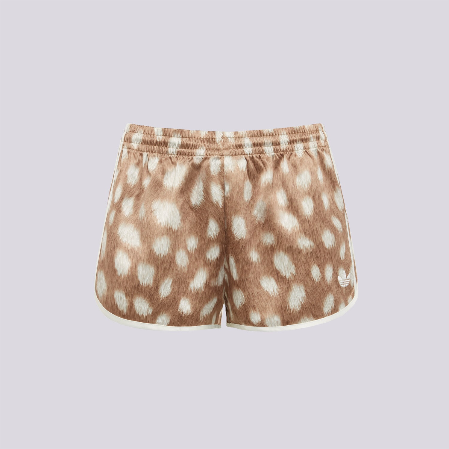 Damen Shorts ADIDAS SHORTS ANIMAL PRINT SPRINTER SHORT HY5046 Braun