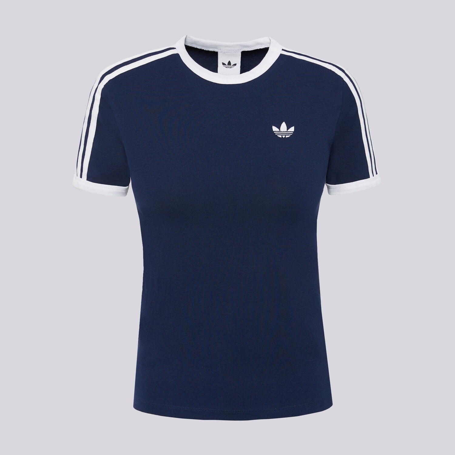 Damen T-Shirt ADIDAS T-SHIRT 3S TEE SLIM KS4777 Dunkelblau