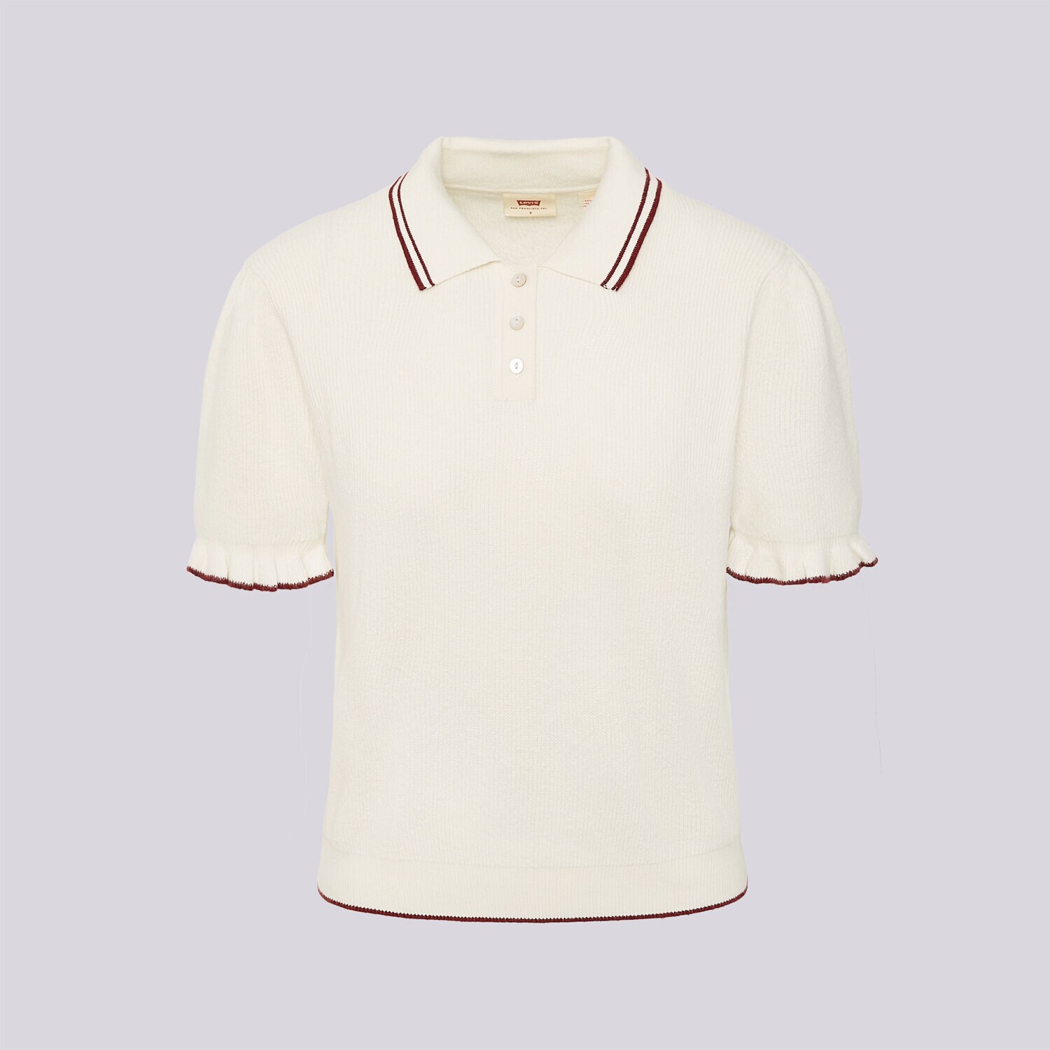 Damen T-Shirt LEVI'S POLO SUPER SOFT SUMMER SS POLO 007VQ-0002 Beige