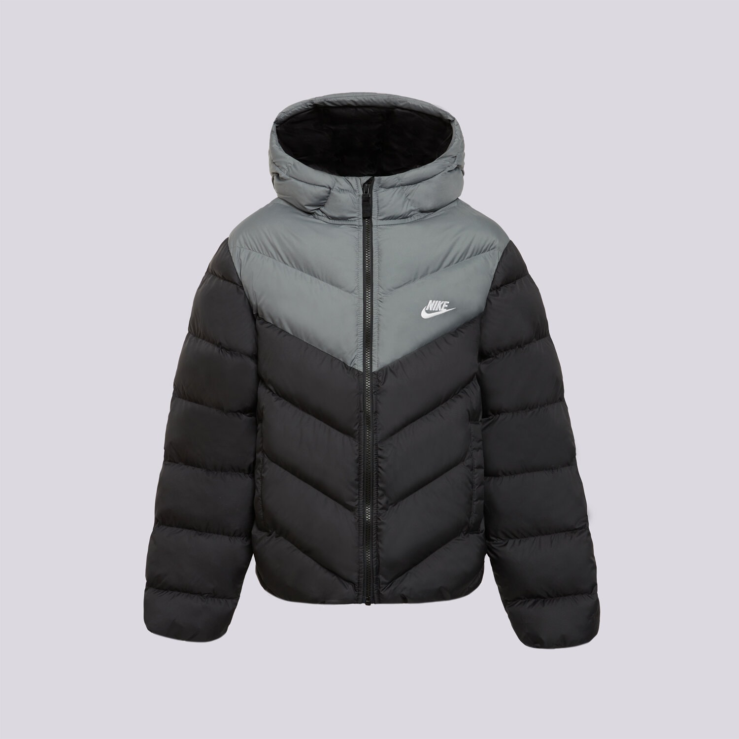 Kinder Übergangsjacke NIKE DAUNENJACKE K NSW TF ADP PUFFER COLORBLOCK IB6164-010 Schwarz