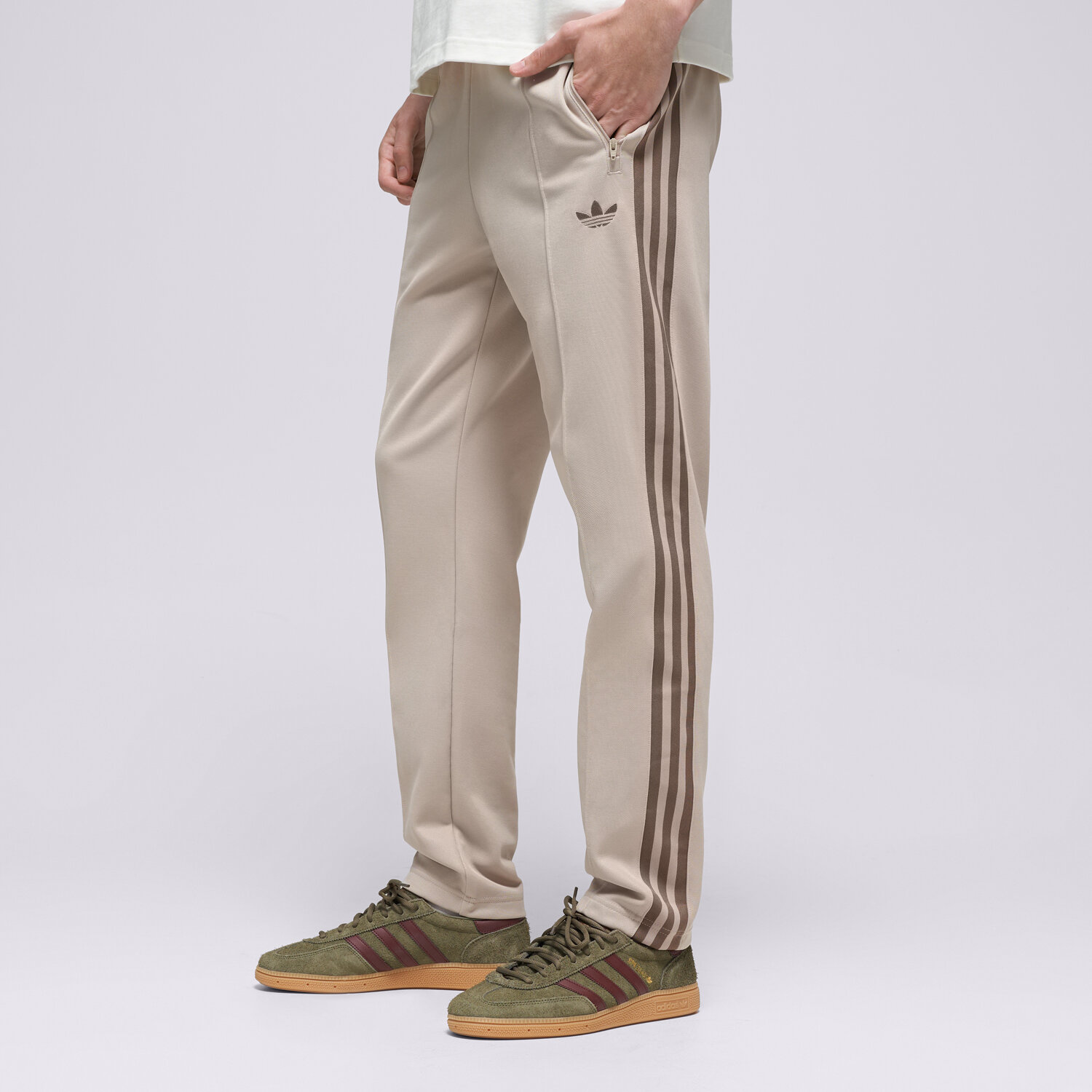 Herren Hosen ADIDAS HOSE BECKENBAUER TP KT5050 Beige