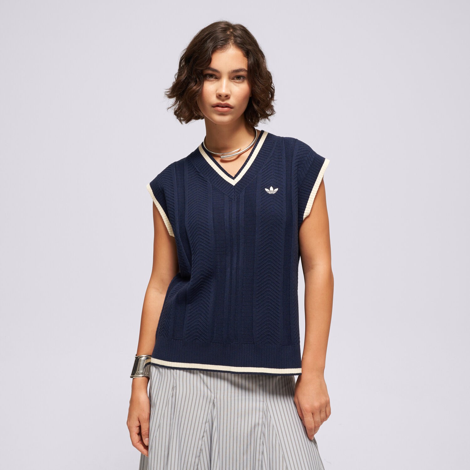 Damen Weste ADIDAS WESTE VEST KT1861 Dunkelblau