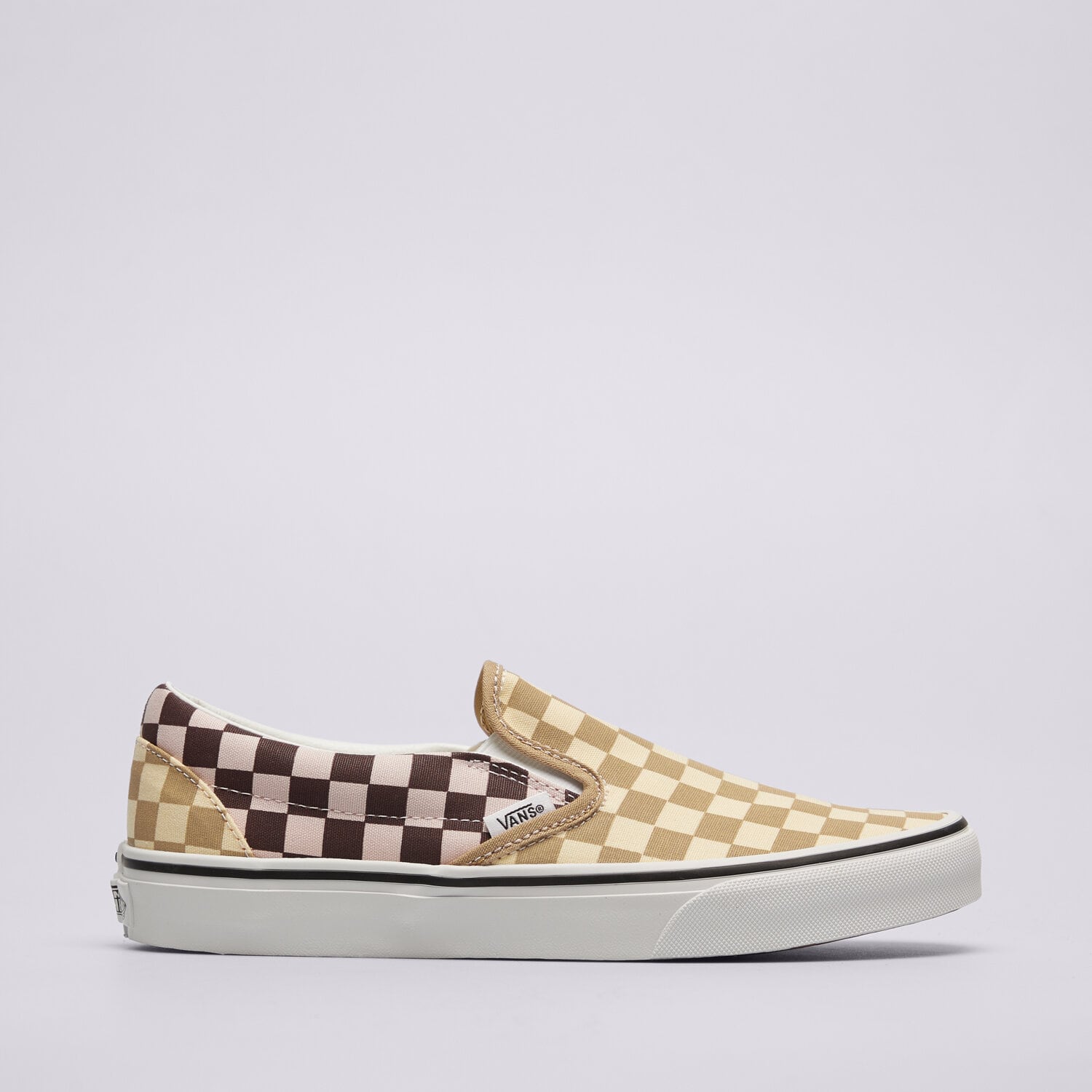 Damen Sneaker VANS CLASSIC SLIP-ON CHECK MIX MULTI VN000D6YCYJ1 Beige