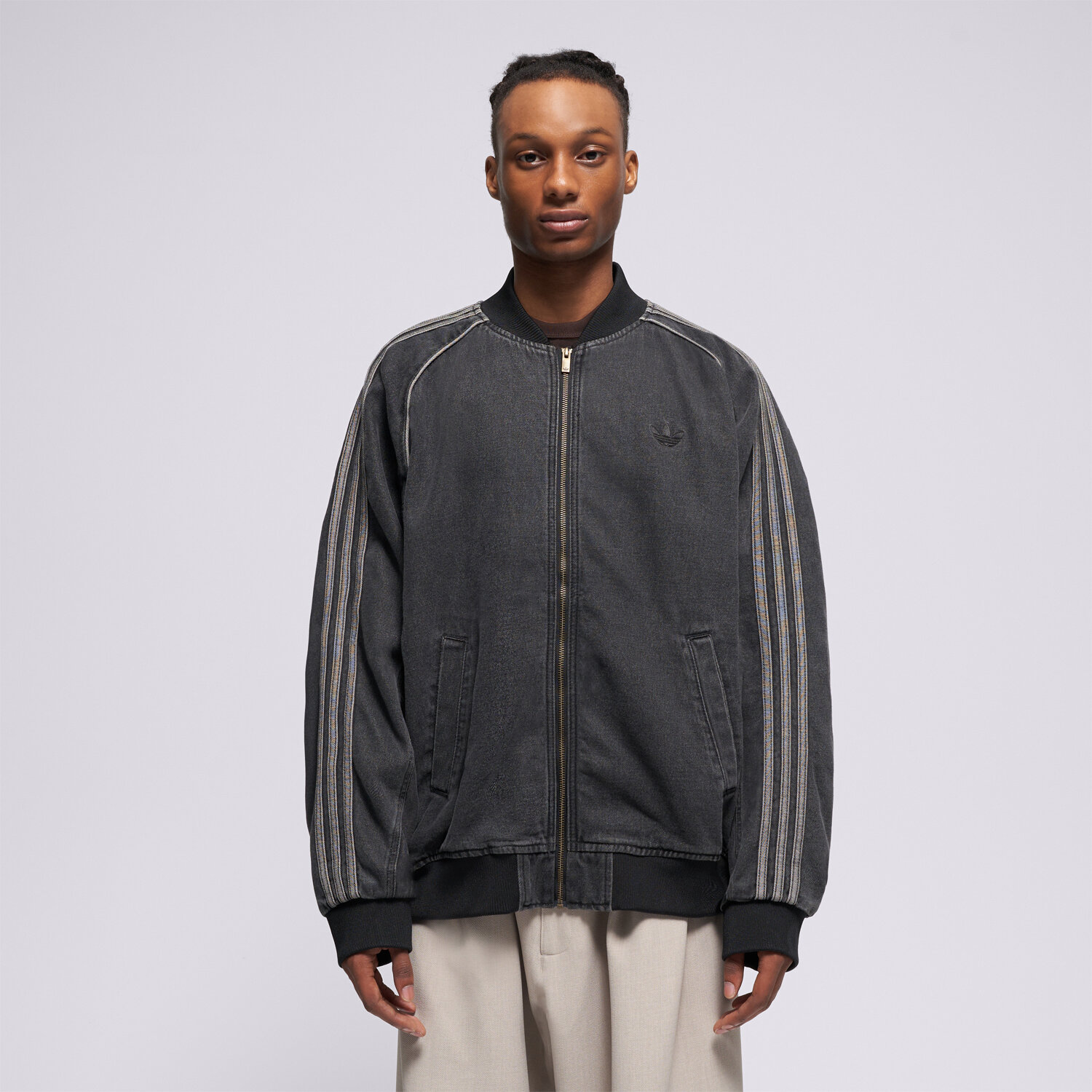 Herren ADIDAS JACKE SST TT IB6948 Schwarz