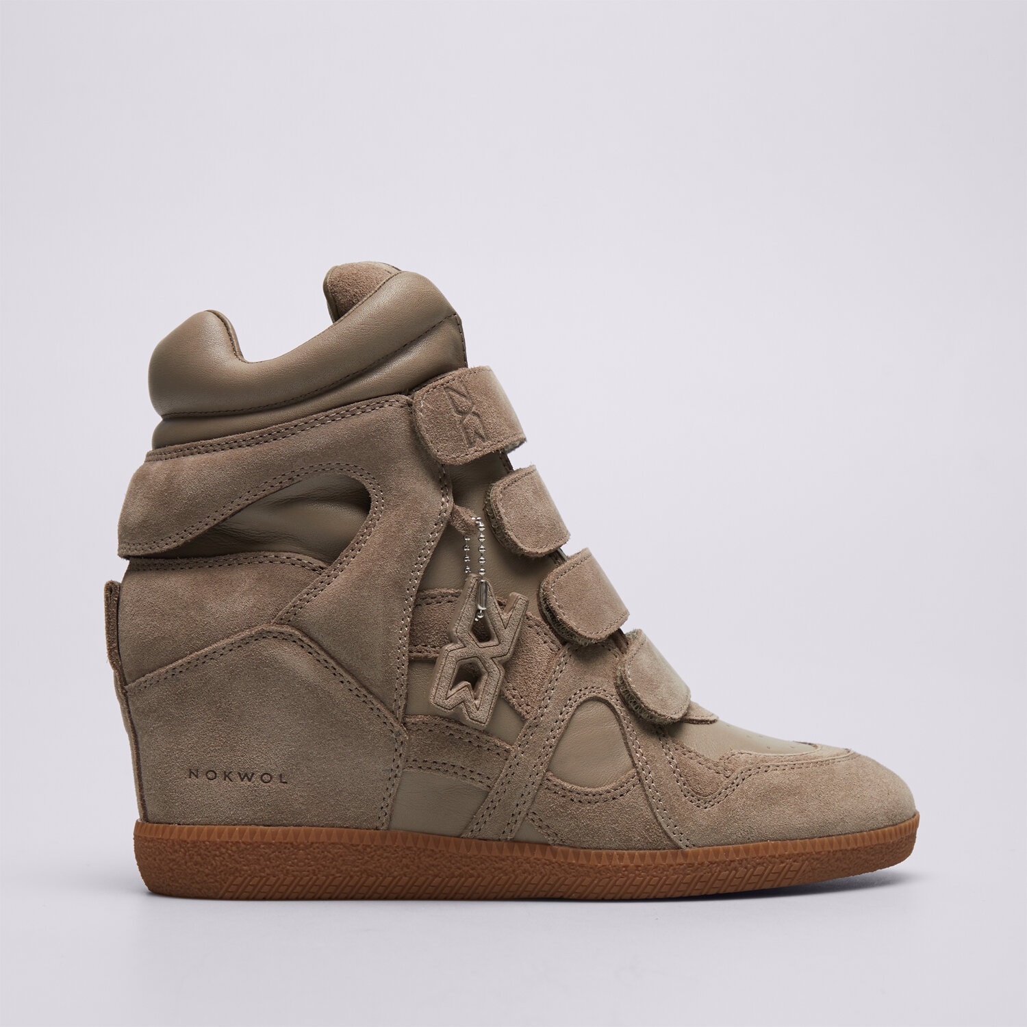 Damen Sneaker NOKWOL EDEN TAUPE SUEDE NKEDENTAUPE Beige