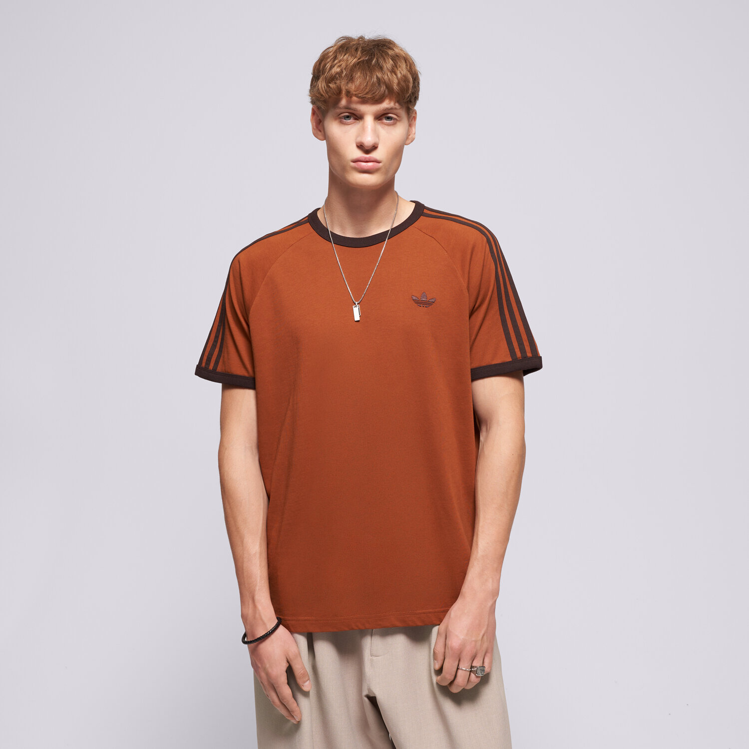 Herren T-Shirt ADIDAS T-SHIRT 3S TEE KT5053 Orange